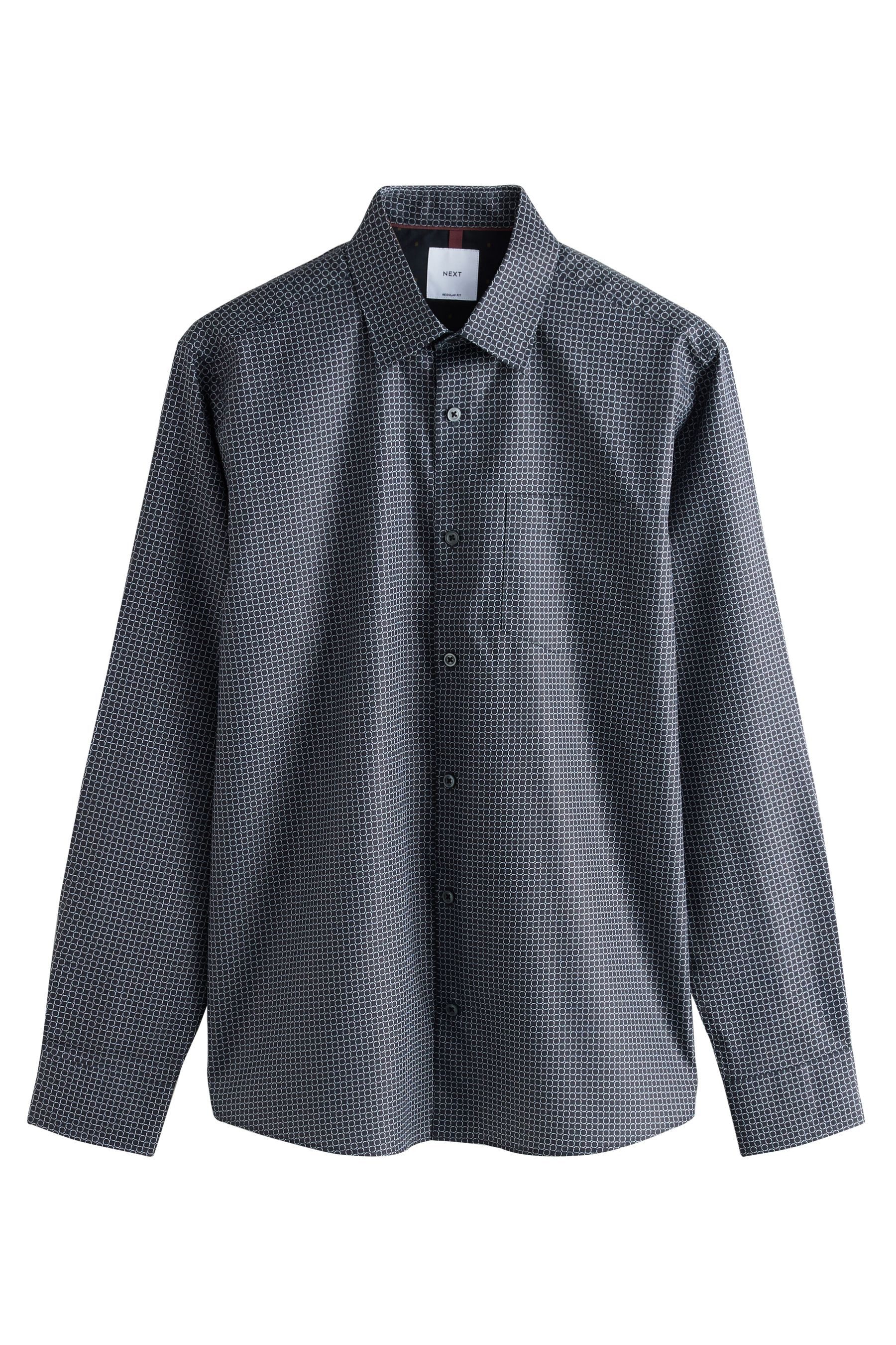 Next Langarmhemd Regular Fit Langarmhemd mit günstig online kaufen