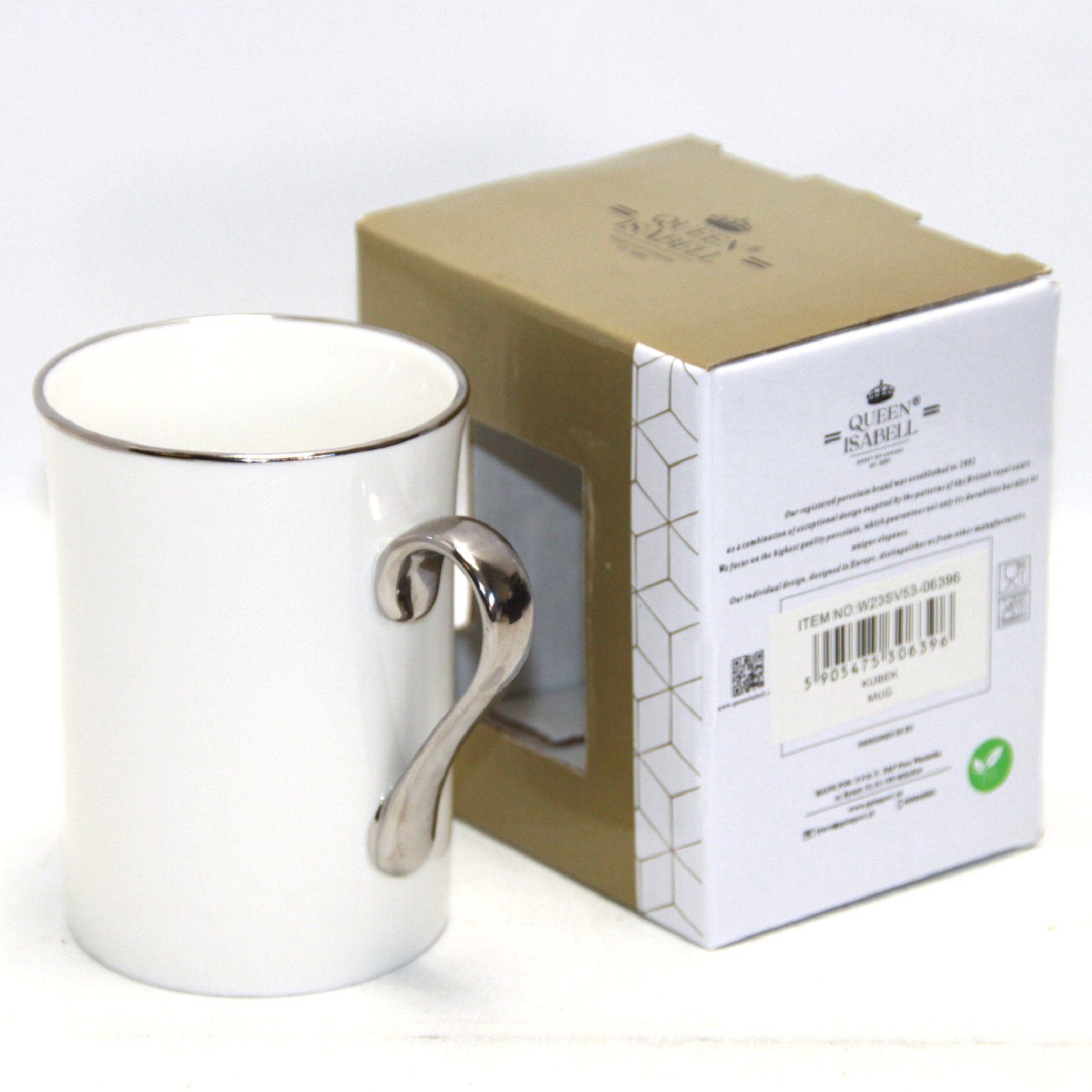 Porzellan-Kaffeebecher Isabell Queen 250ml W23SV53-06396, Becher
