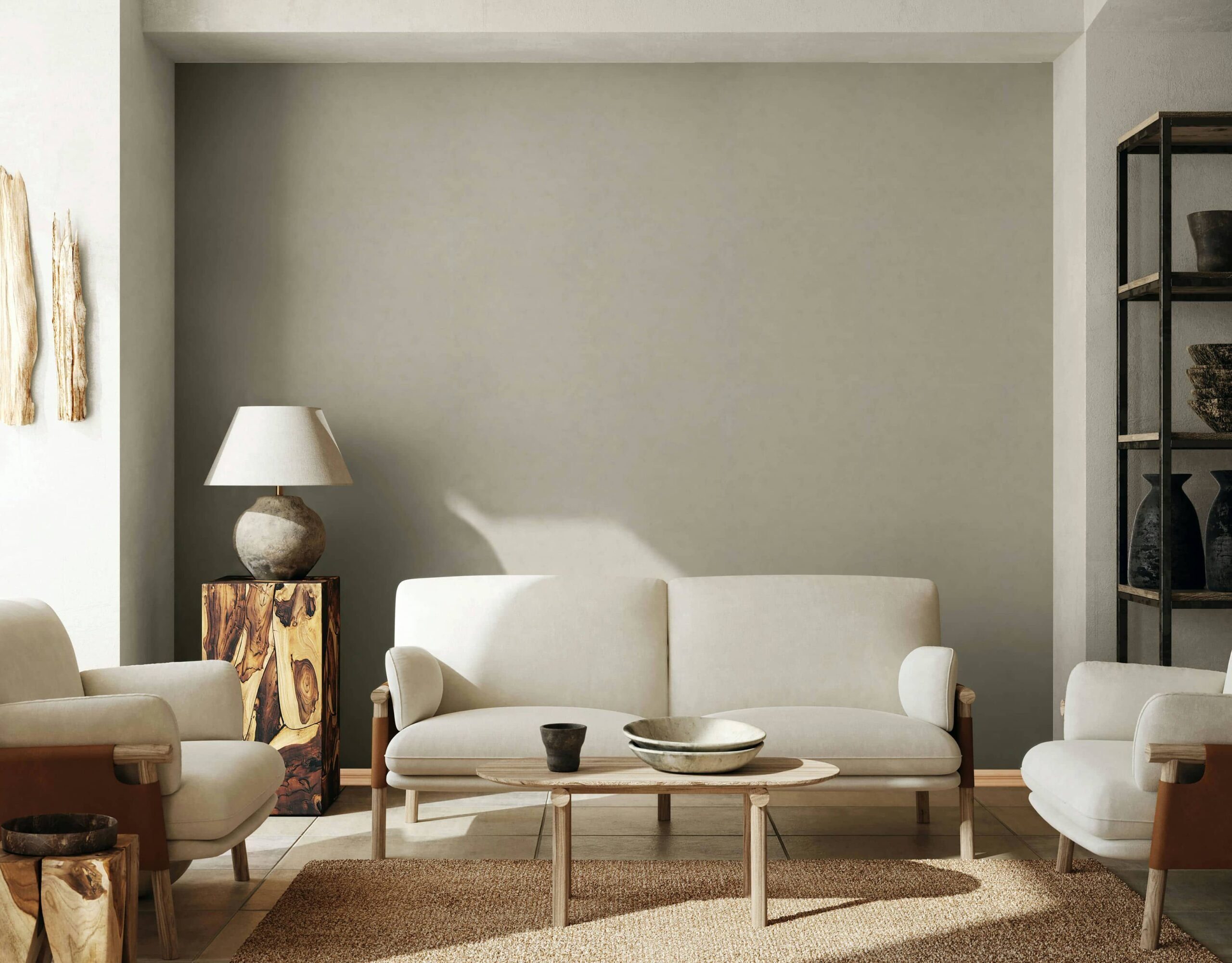 Marburg Vliestapete Serene Solitude, uni, moderne Tapete für Wohnzimmer Schlafzimmer Küche