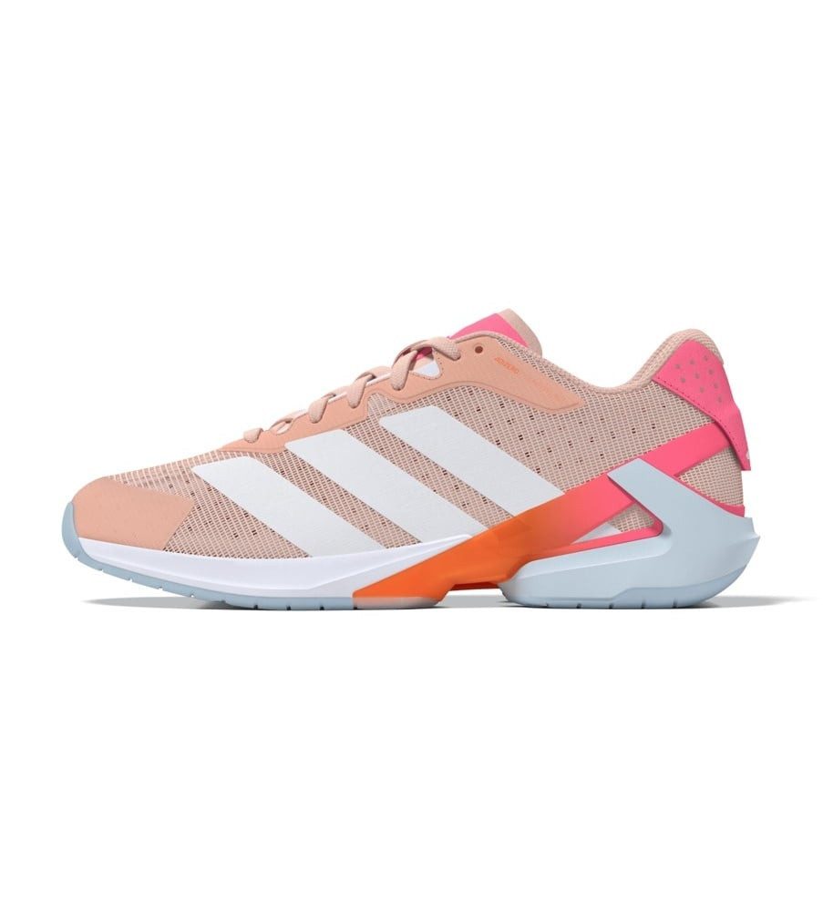 adidas Performance Hallen-Indoorschuhe Adizero Counterblast hellorange/weiss/pink Damen Squashschuh