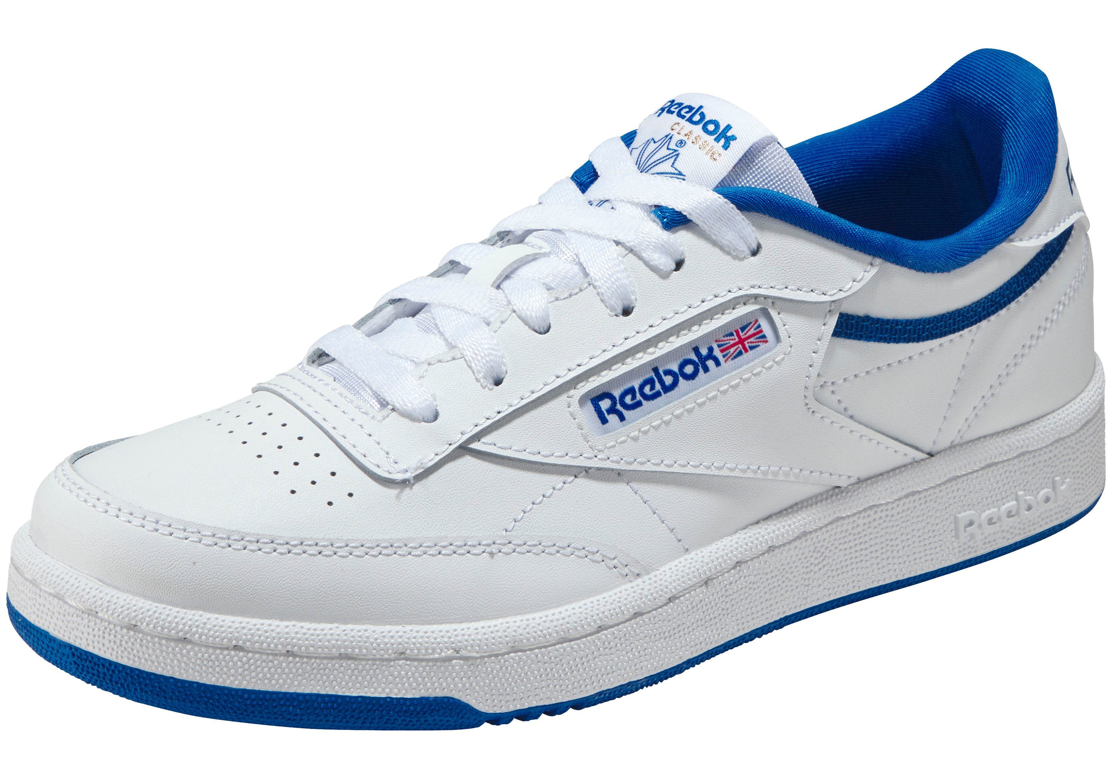 C CLUB Sneaker Reebok Classic weiß-blau
