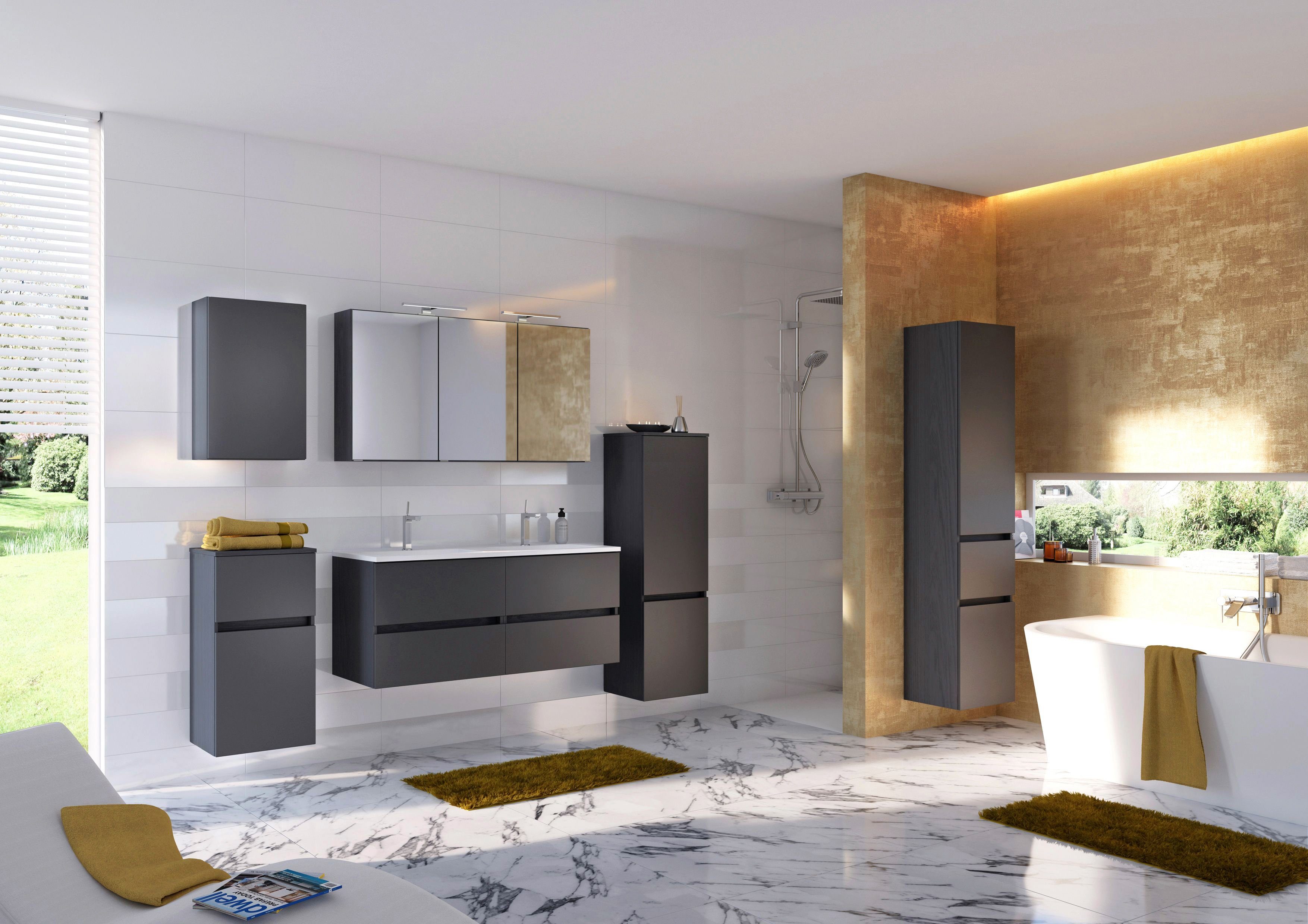 welltime Midischrank Baabe Badmöbel, Breite 40 cm günstig online kaufen