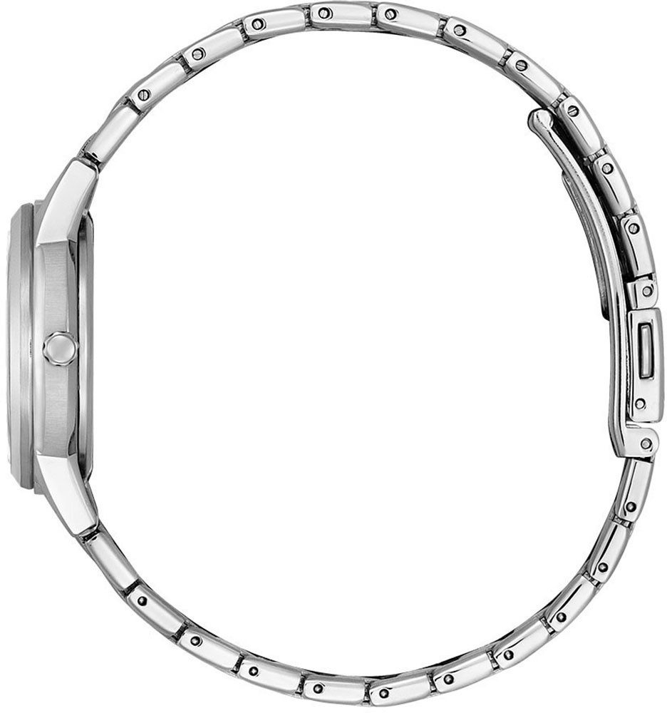 Citizen Solaruhr FE1240-81L, Armbanduhr, Damenuhr, Datum, Kristallsteine, Edelstahlarmband