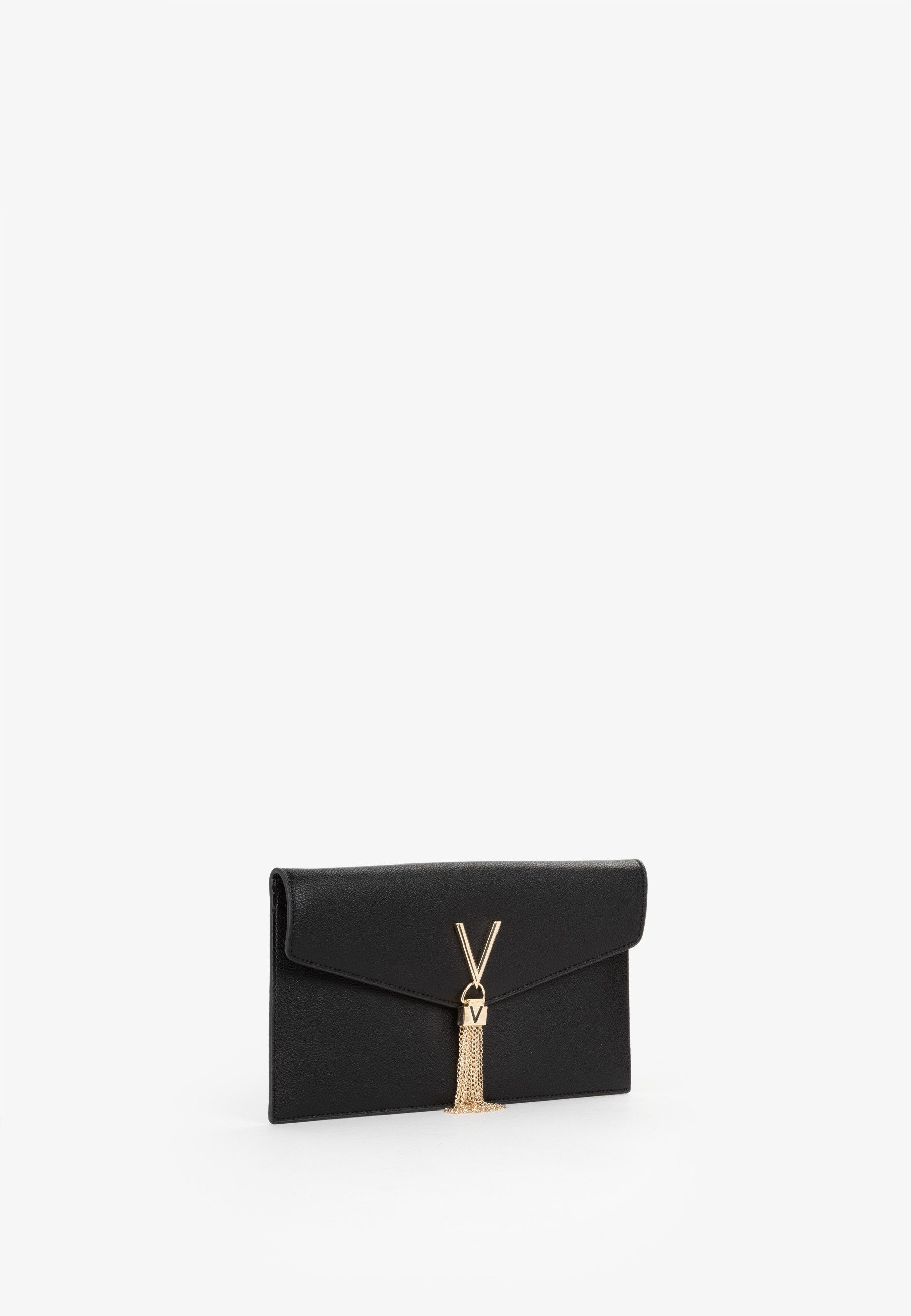 VALENTINO BAGS Umhängetasche LUXE, Damen Schultertasche, Clutch mit Zierkette als Umhängeriemen