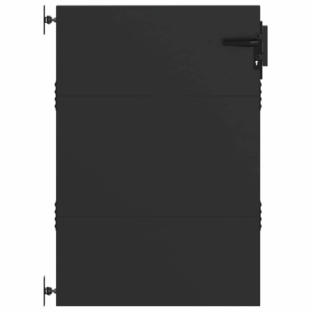 vidaXL Gartentor Gartentor Schwarz 105 x günstig online kaufen