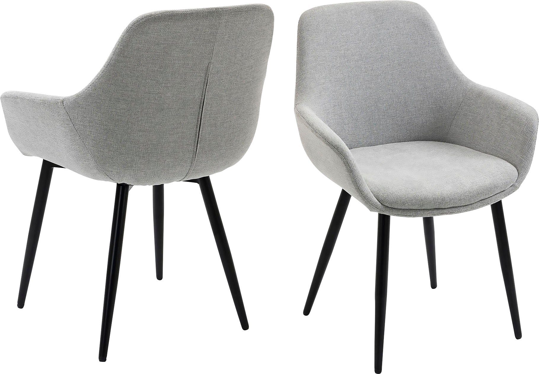 SalesFever Armlehnstuhl Komfortabler Esszimmerstuhl zum Relaxen (Set, 2 St)