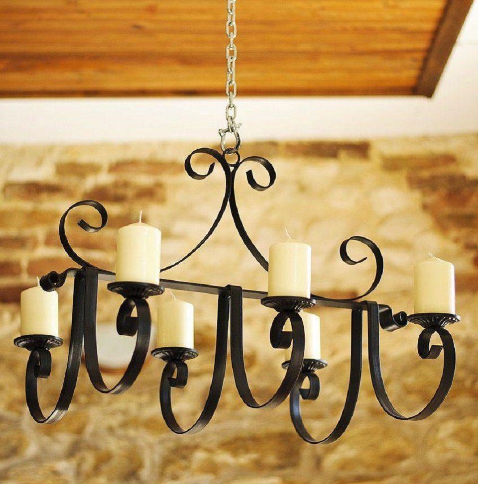 Kronleuchter Metall 60 cm Kerzenhalter Kerzenständer Hängeleuchter