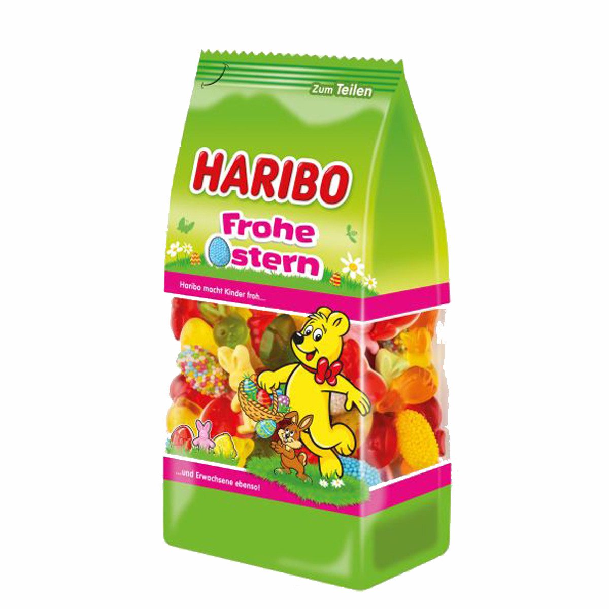 HARIBO Süßigkeit, Haribo Frohe Ostern Ostermischung Fruchtgummi und Schaumzucker 300g