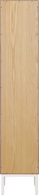 andas Hochschrank Falun Badmöbel, Badezimmerschrank mit Rille, Breite 35 cm