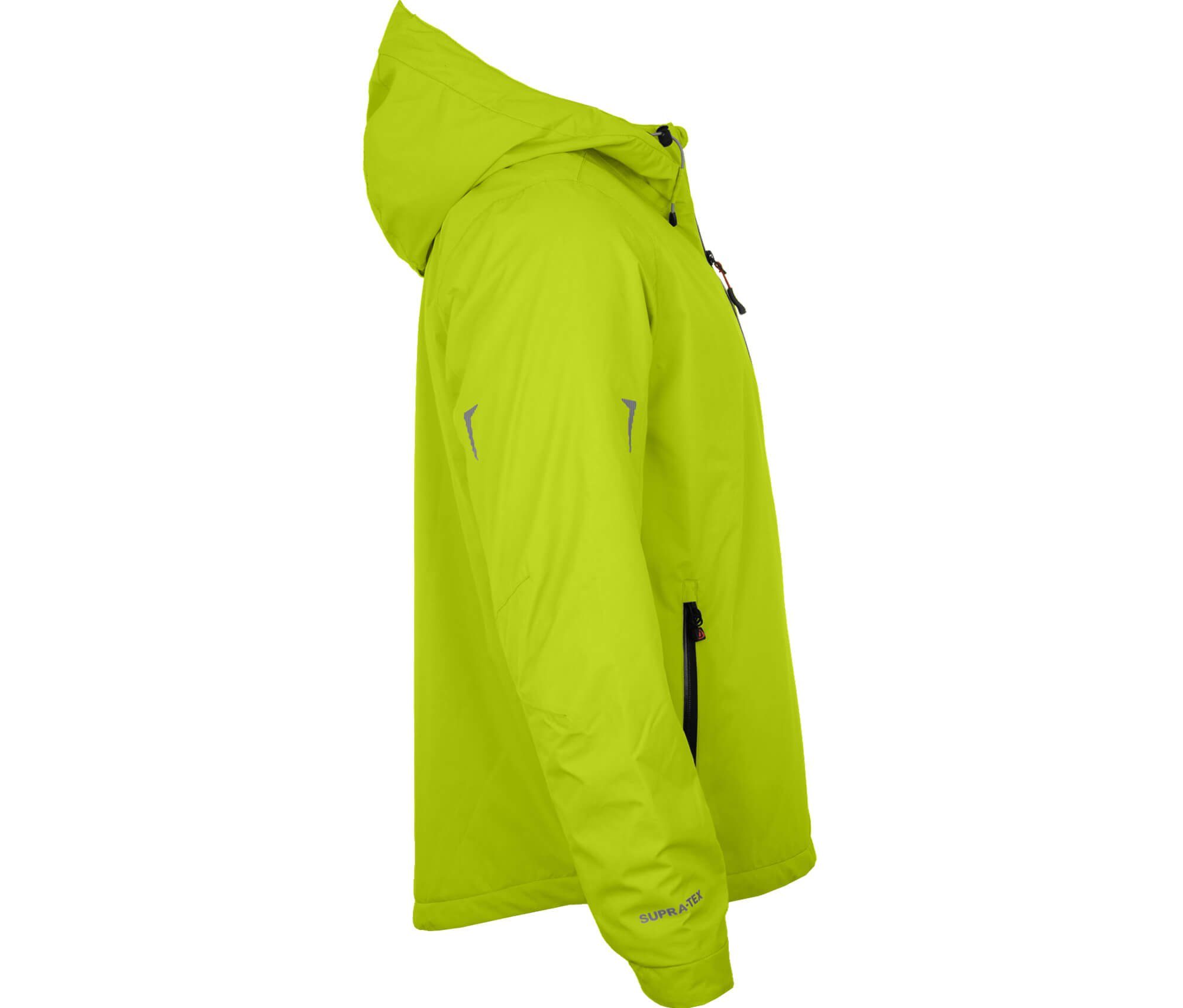 Bergson Winterjacke EGGEN THERMO Herren Regenjacke, leicht wattiert, 12000 mm Wassersäule, Normalgröße