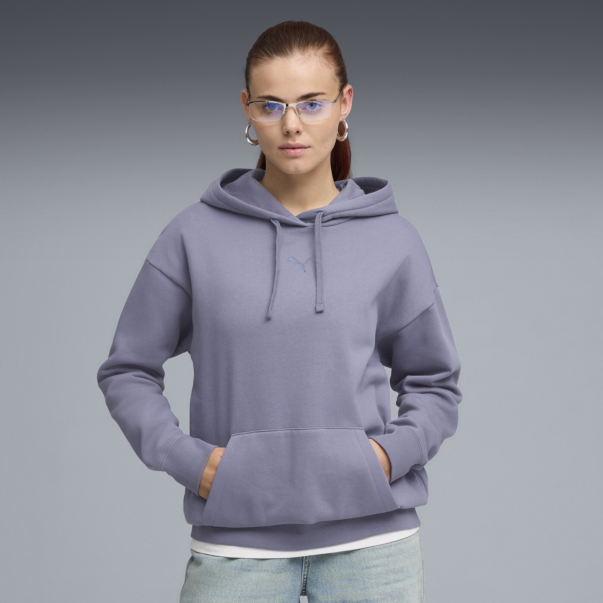 PUMA Hoodie Essentials Fleece Relaxed Hoodie Damen
