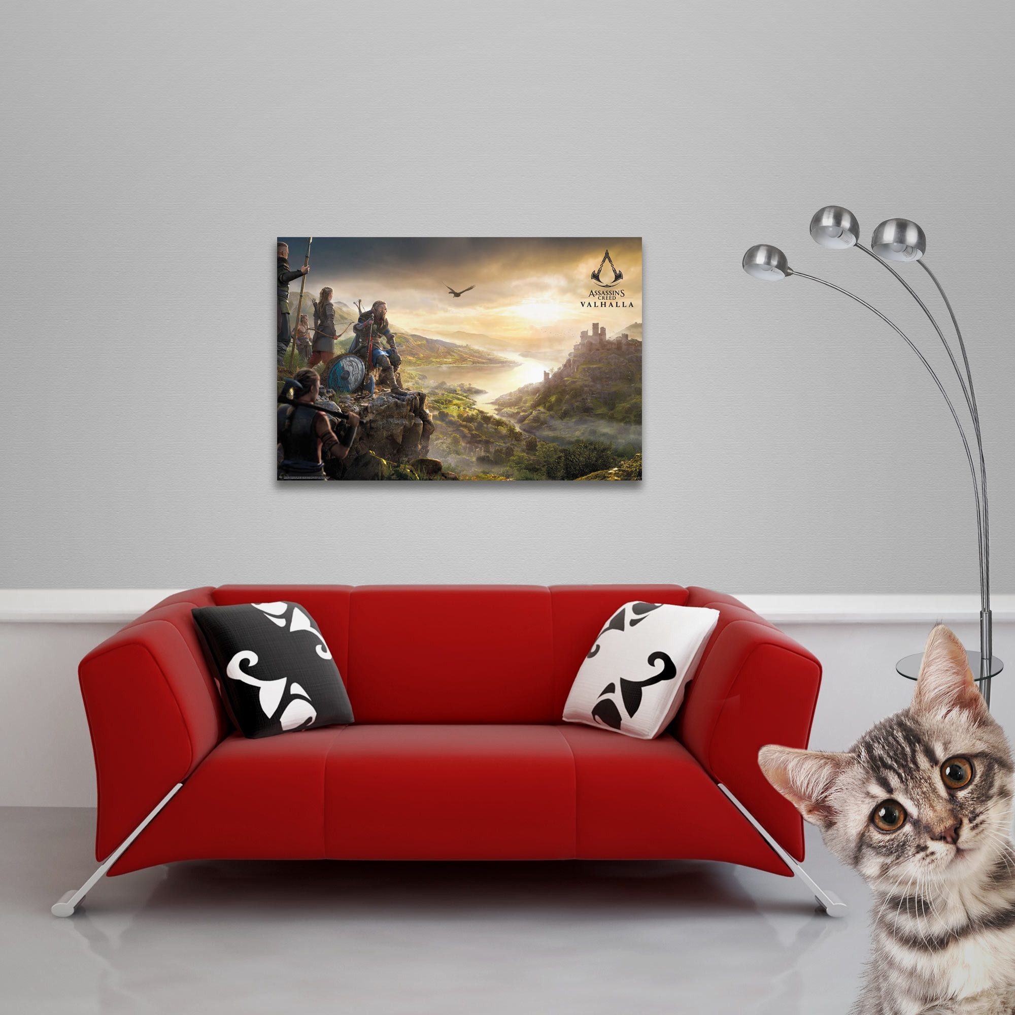 Poster Assassins Creed - Poster - Valhalla - Vista günstig online kaufen