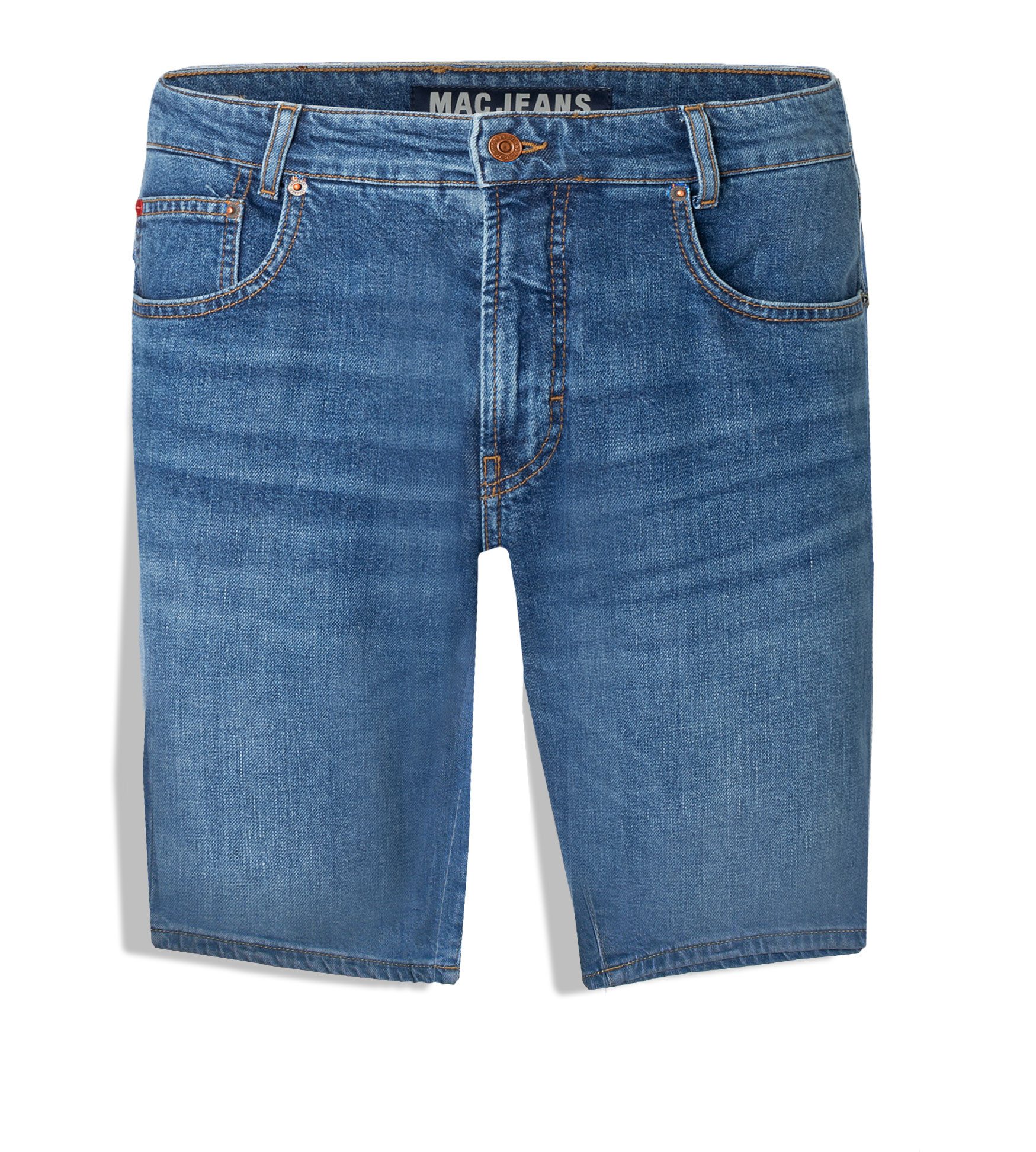 MAC Jeansshorts RICK Comfort Fit authentischer Denim mit Stretchanteil