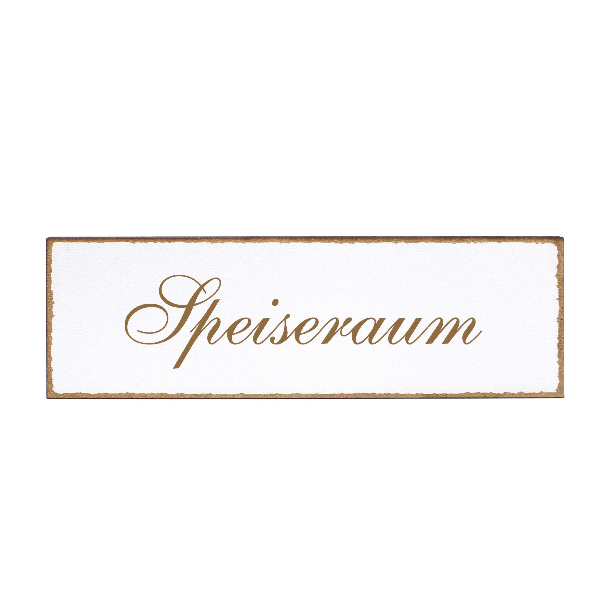 Hinweisschild Türschild - Speiseraum - Schild 150 x 50 mm - Schilder Türschilder