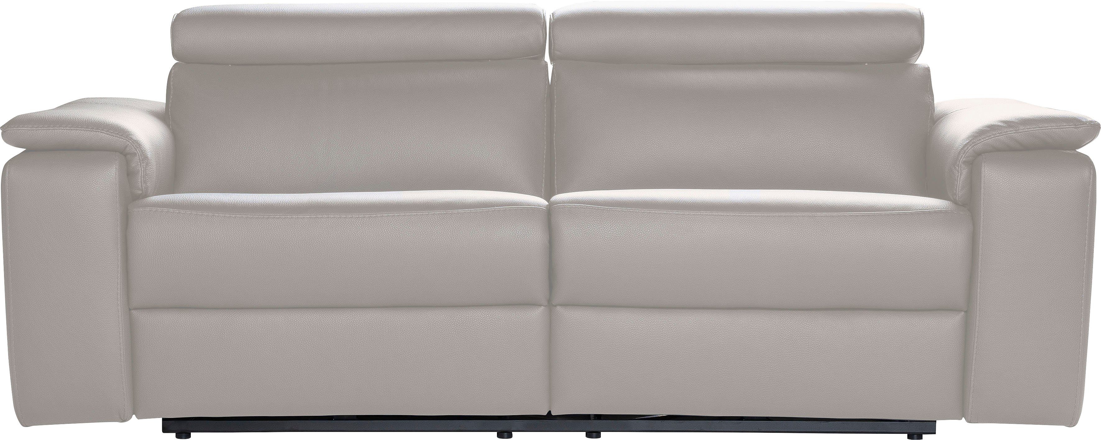 Nicoletti Home 3-Sitzer 205 Breite Kopfteilverstellung mit Relaxfunktion, wahlweise Seattle, cm