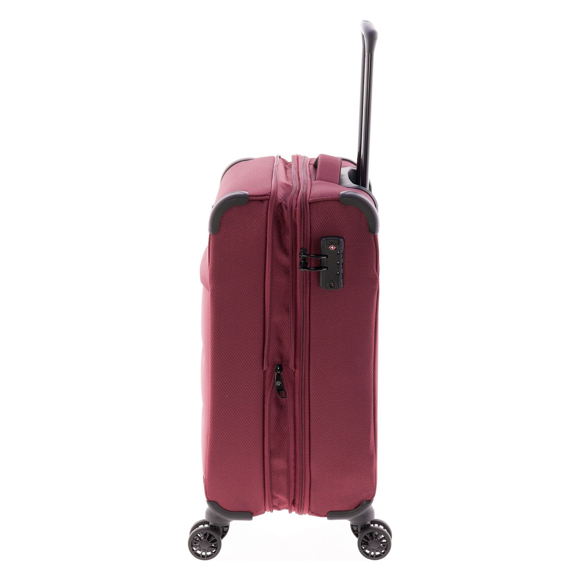 GLADIATOR Handgepäck-Trolley 4700, 4 Rollen, Leder
