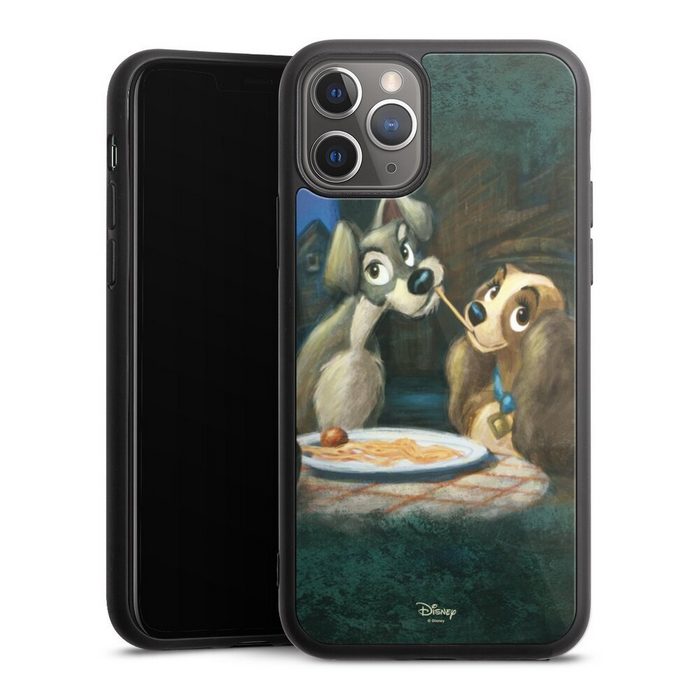 DeinDesign Handyhülle Susi und Strolch Disney Offizielles Lizenzprodukt Susi & Strolch Apple iPhone 11 Pro Gallery Case Glas Hülle