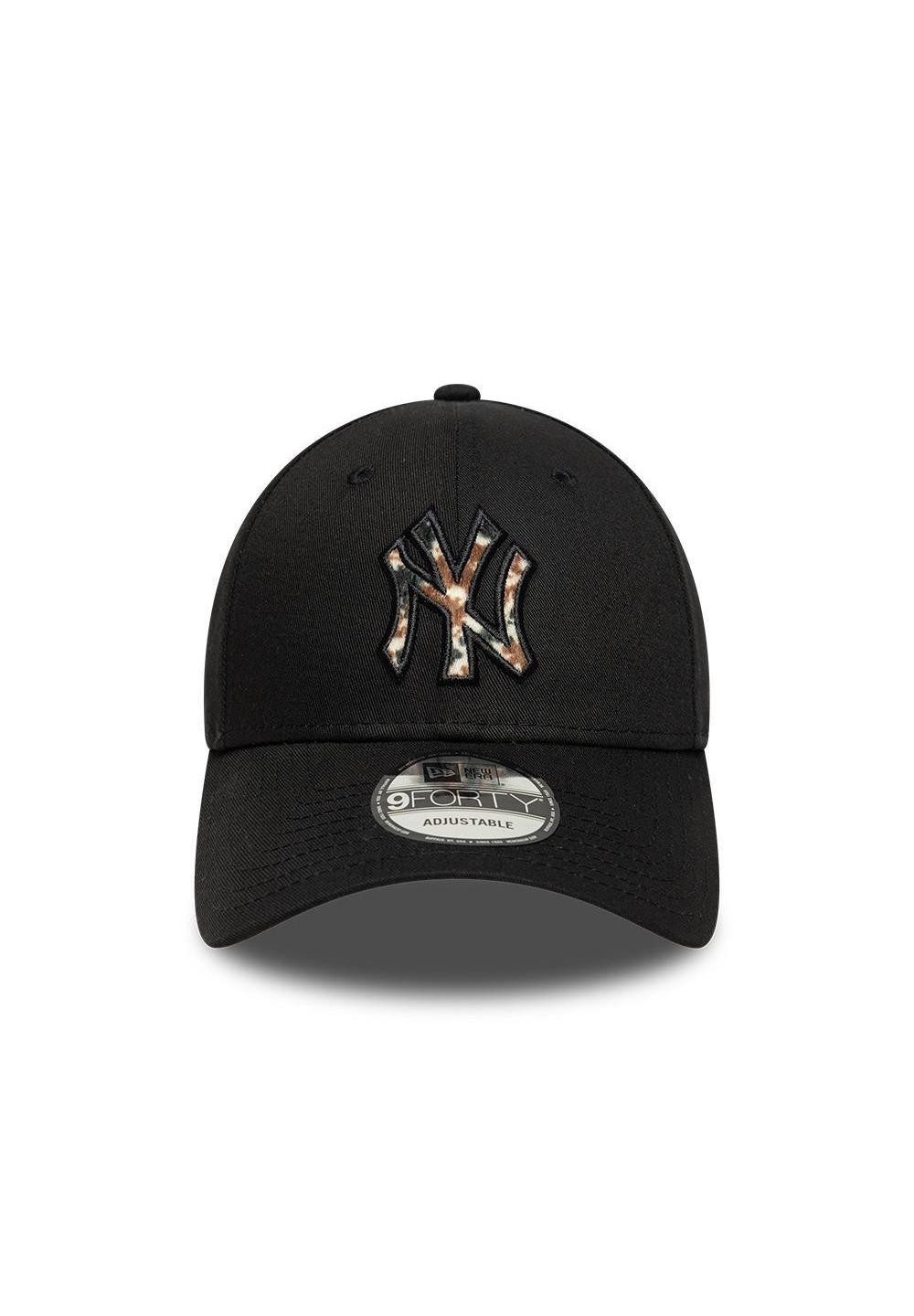 New Era Baseball Cap New York Yankees New Era MLB Faux Pony Infill 9Forty Cap Schwarz (1-St)
