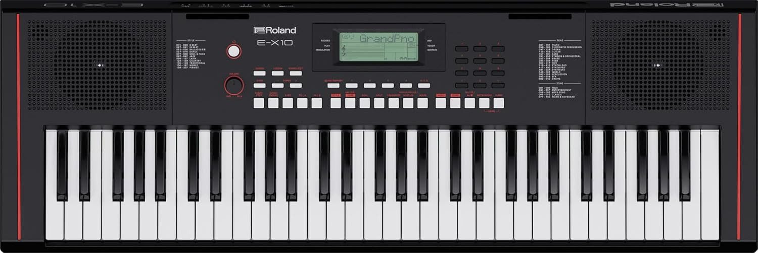 Entertainer-Keyboard E-X10 Keyboard mit Touch Response