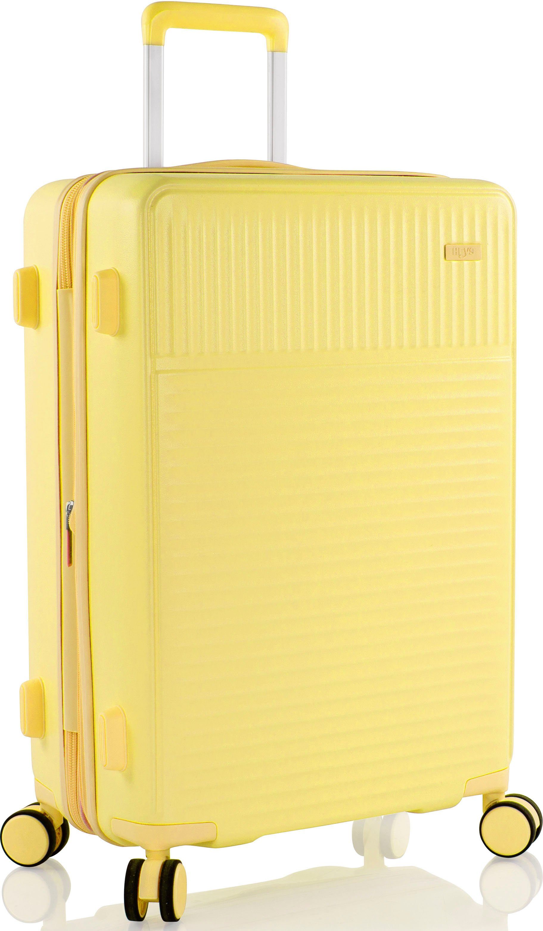 Heys Hartschalen-Trolley Pastel, 66 cm, 4 Rollen yellow | Hartschalenkoffer