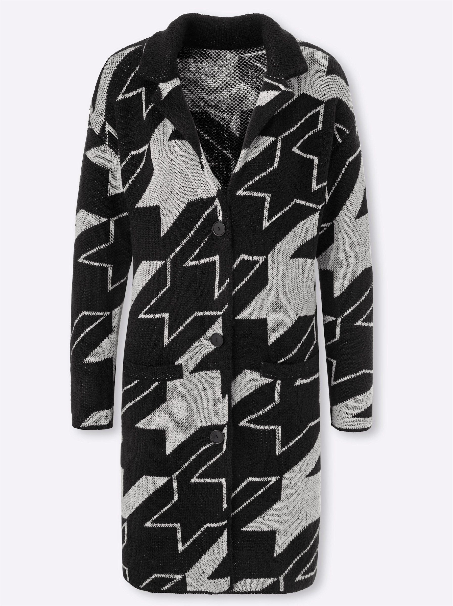 Sieh an! Strickjacke Strickmantel . günstig online kaufen