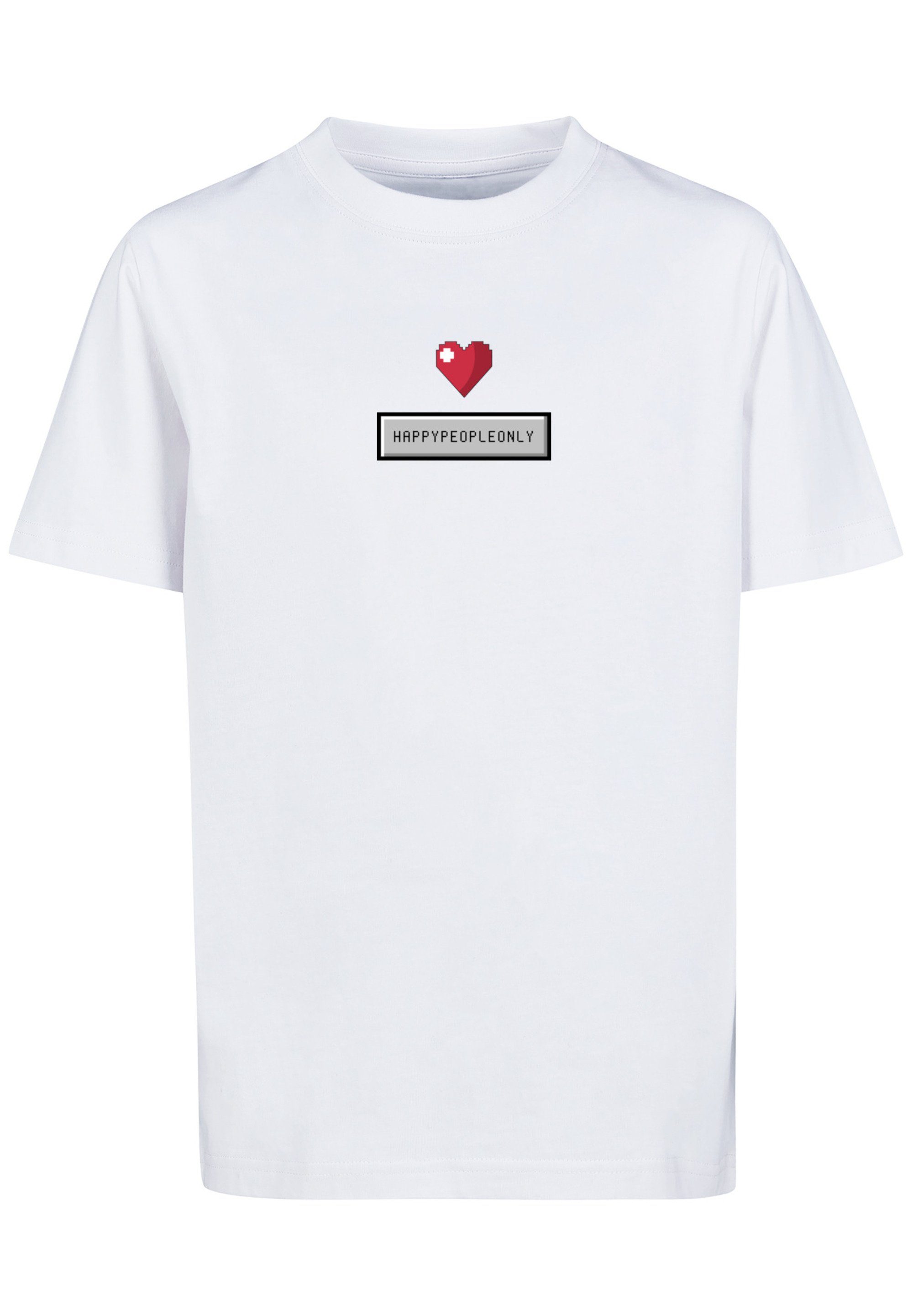 F4NT4STIC Year weiß Silvester 2023 Print Happy New T-Shirt