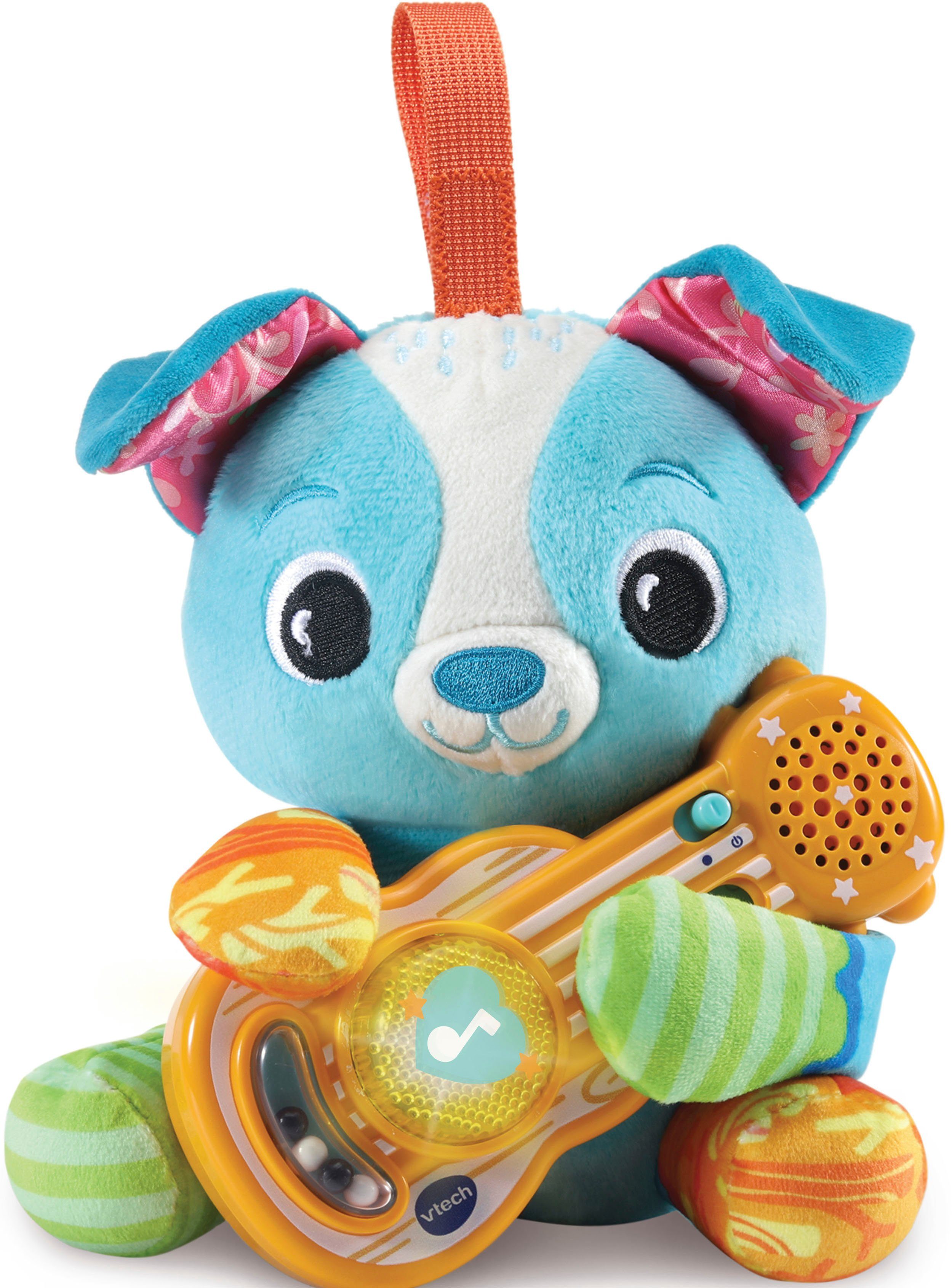 Vtech® Plüschfigur Vtech Baby, Gitarrenhündchen, mit Licht und Sound