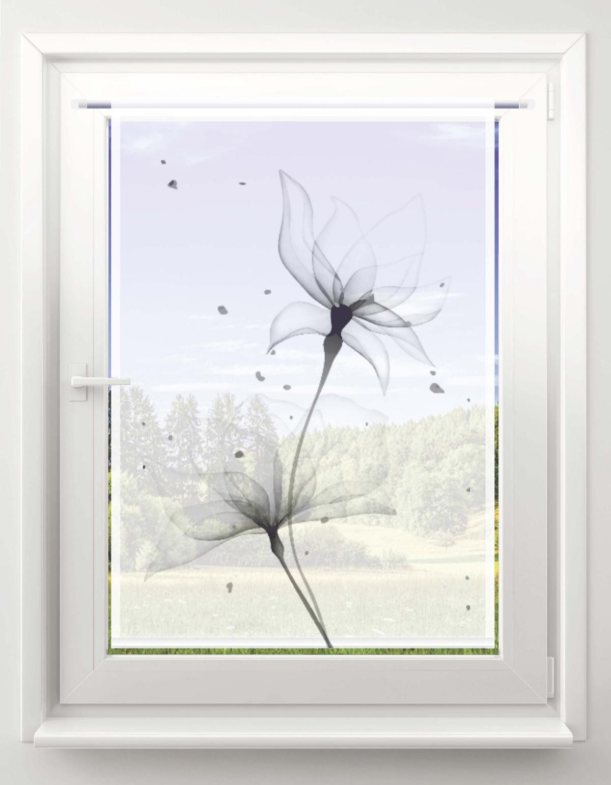 gardinen-for-life Scheibengardine Lule duo grey -eckiger günstig online kaufen