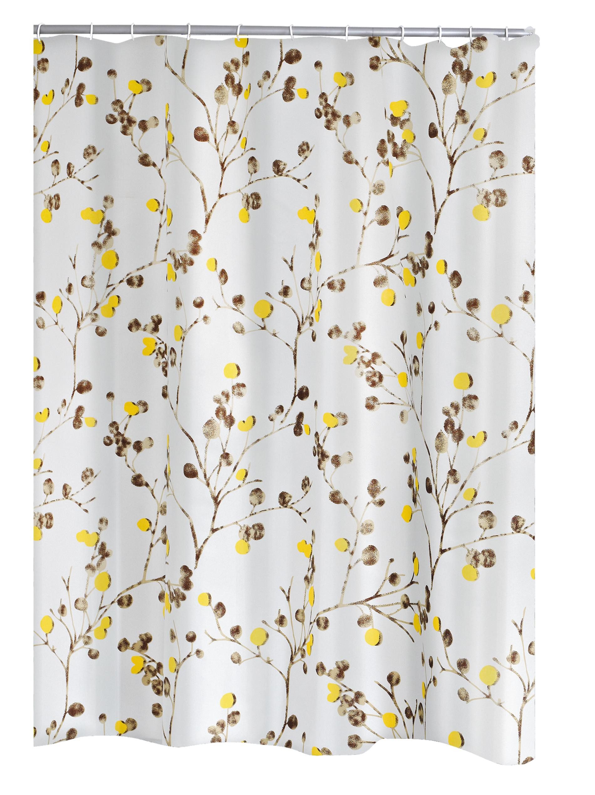 Ridder Duschvorhang Berry braun Breite 180 cm