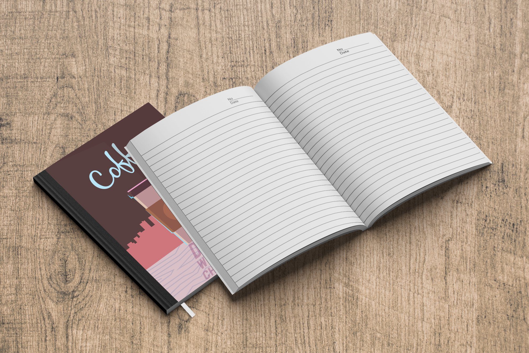Haushaltsbuch mit trinken Kaffee MuchoWow Charakter, deinem Merkzettel, Seiten, 98 - Notizheft, Tagebuch, A5, Journal, - Zitate Sprichwörter Notizbuch