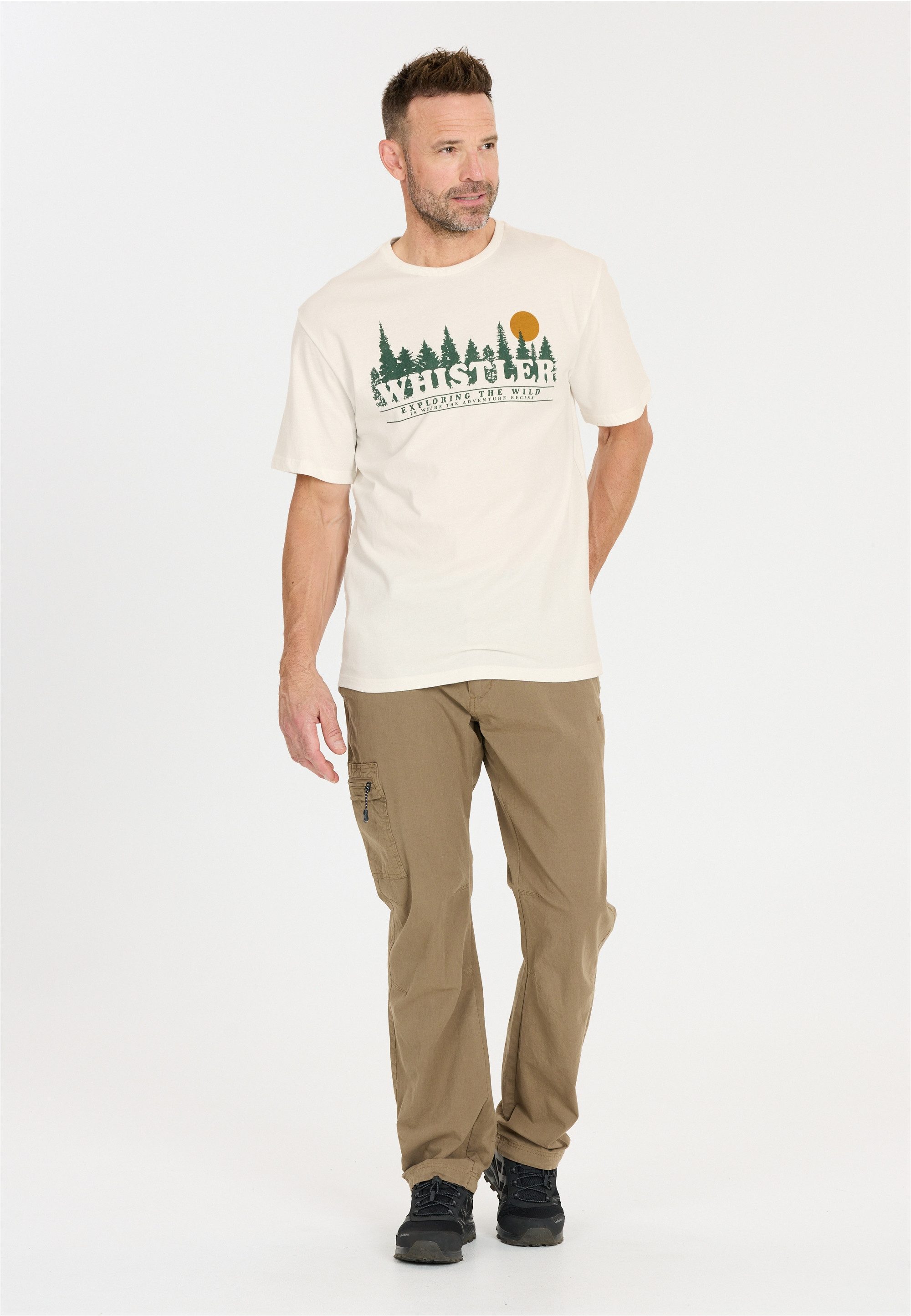 WHISTLER T-Shirt Cashew Komfort