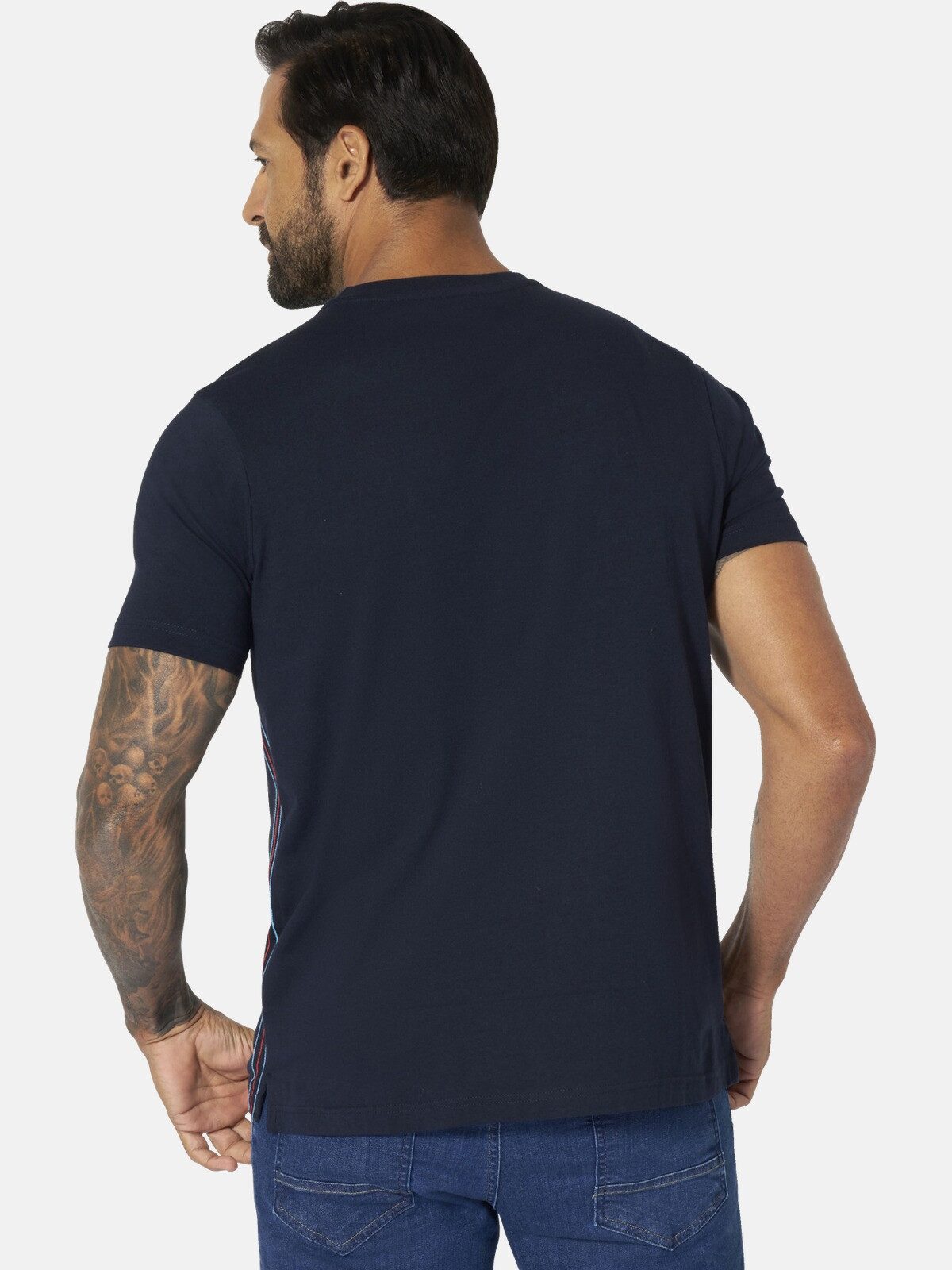 Jan Vanderstorm T-Shirt ULFERT mit coolem Segel-Motiv günstig online kaufen