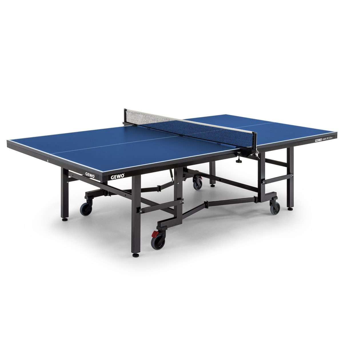 Gewo Tischtennisplatte Indoor Gewomatic SC 25 Rollstuhl, blau