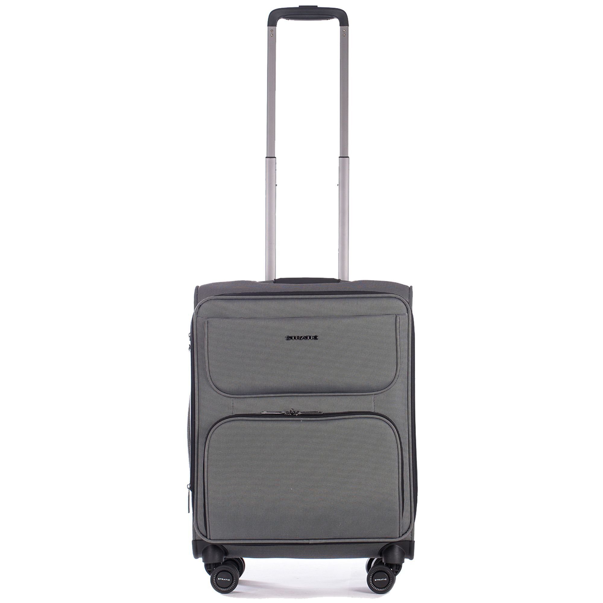 Stratic Handgepäck-Trolley Bendigo Light Rollen, Plus, silver Polyester 4