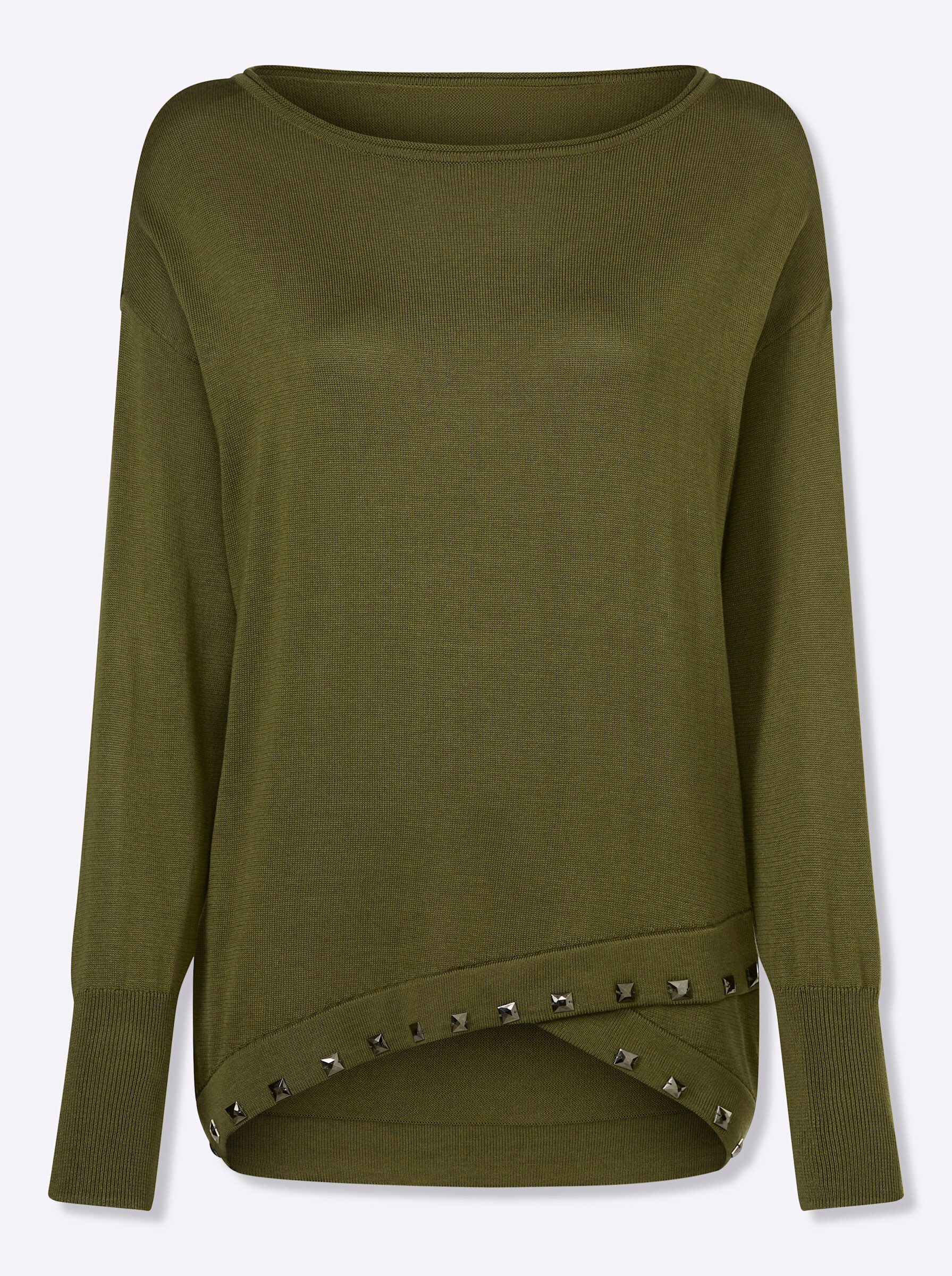 heine Strickpullover Pullover Langarm Feinstrick