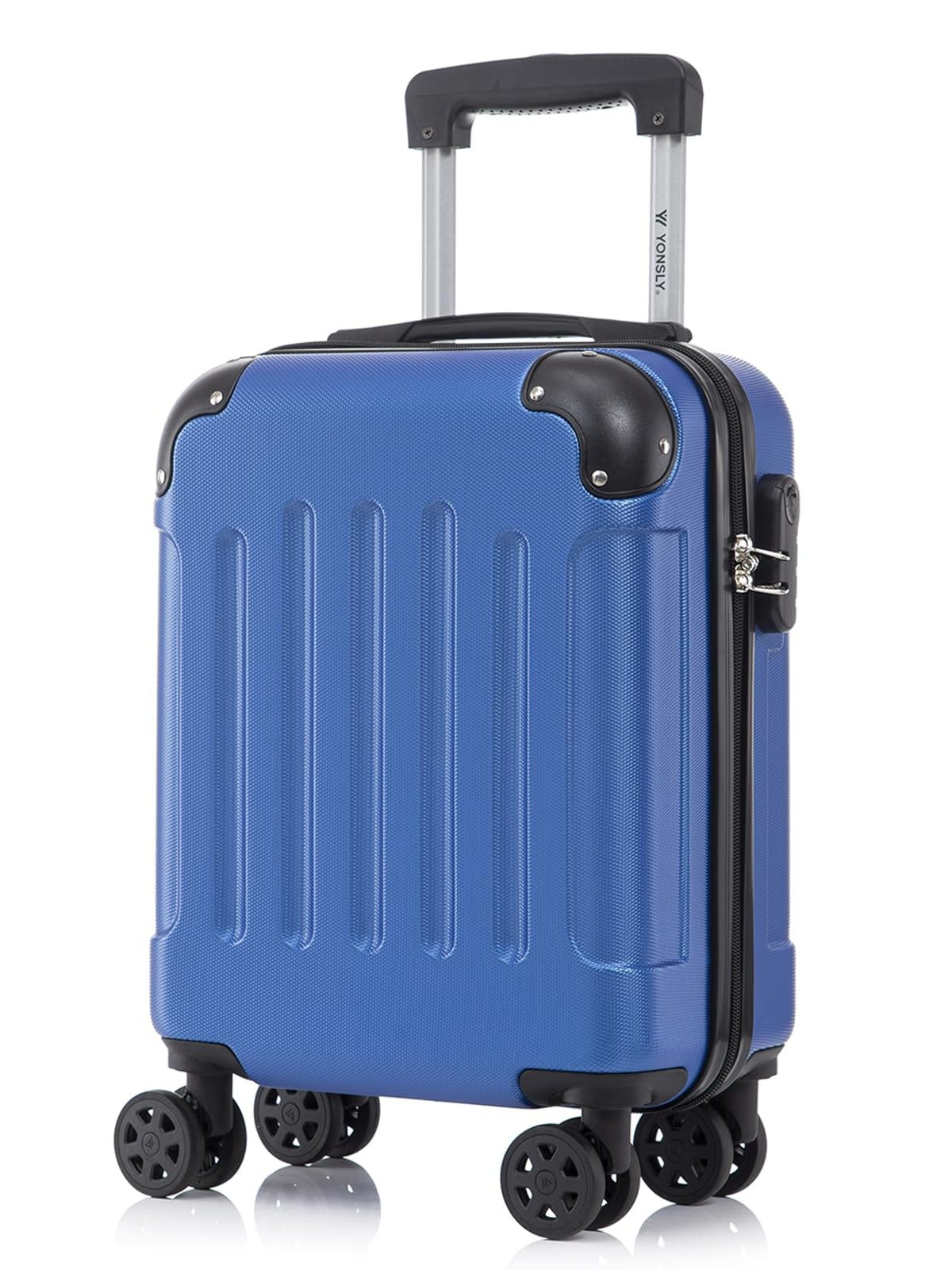 yonsly Hartschalen-Trolley Hartschalen-Koffer Trolley 360° Rollen, robuster günstig online kaufen