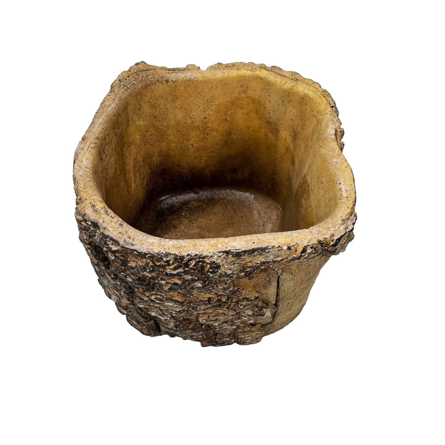 Online-Fuchs Blumentopf - 2er Set Blumentöpfe im Holzdesign für drinnen und günstig online kaufen