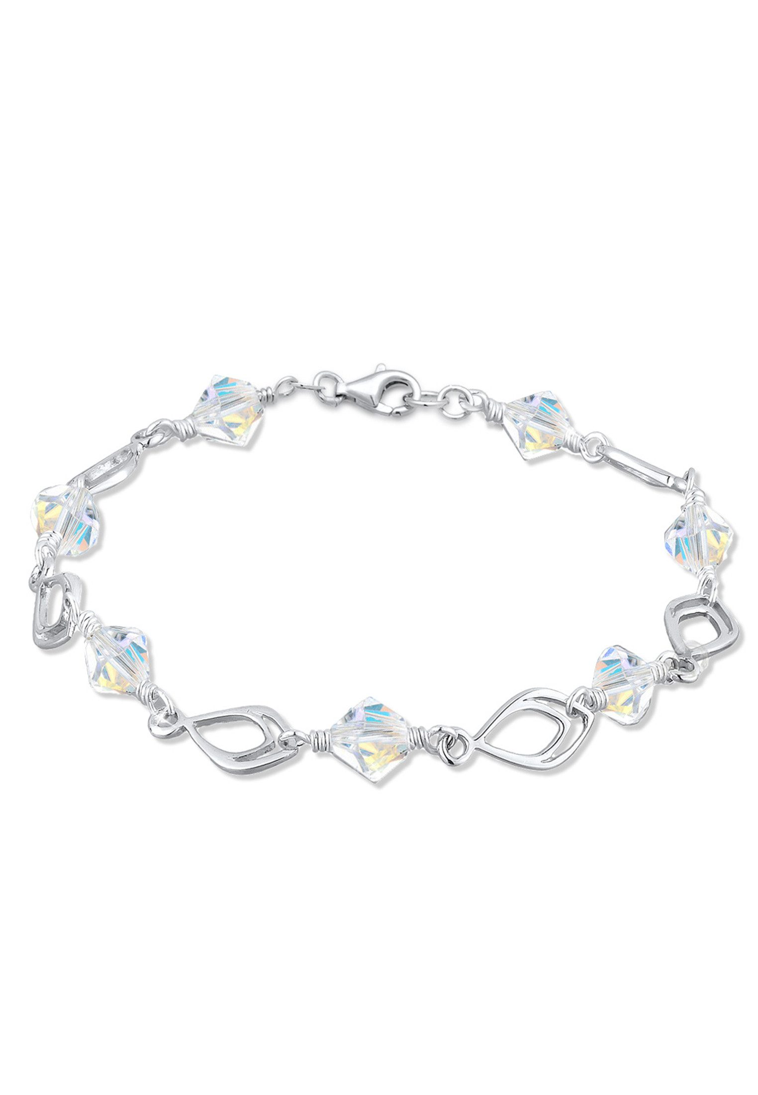 Elli Armband Federn 925 Sterling Silber, mit Kristallen von Swarovski® (kei günstig online kaufen