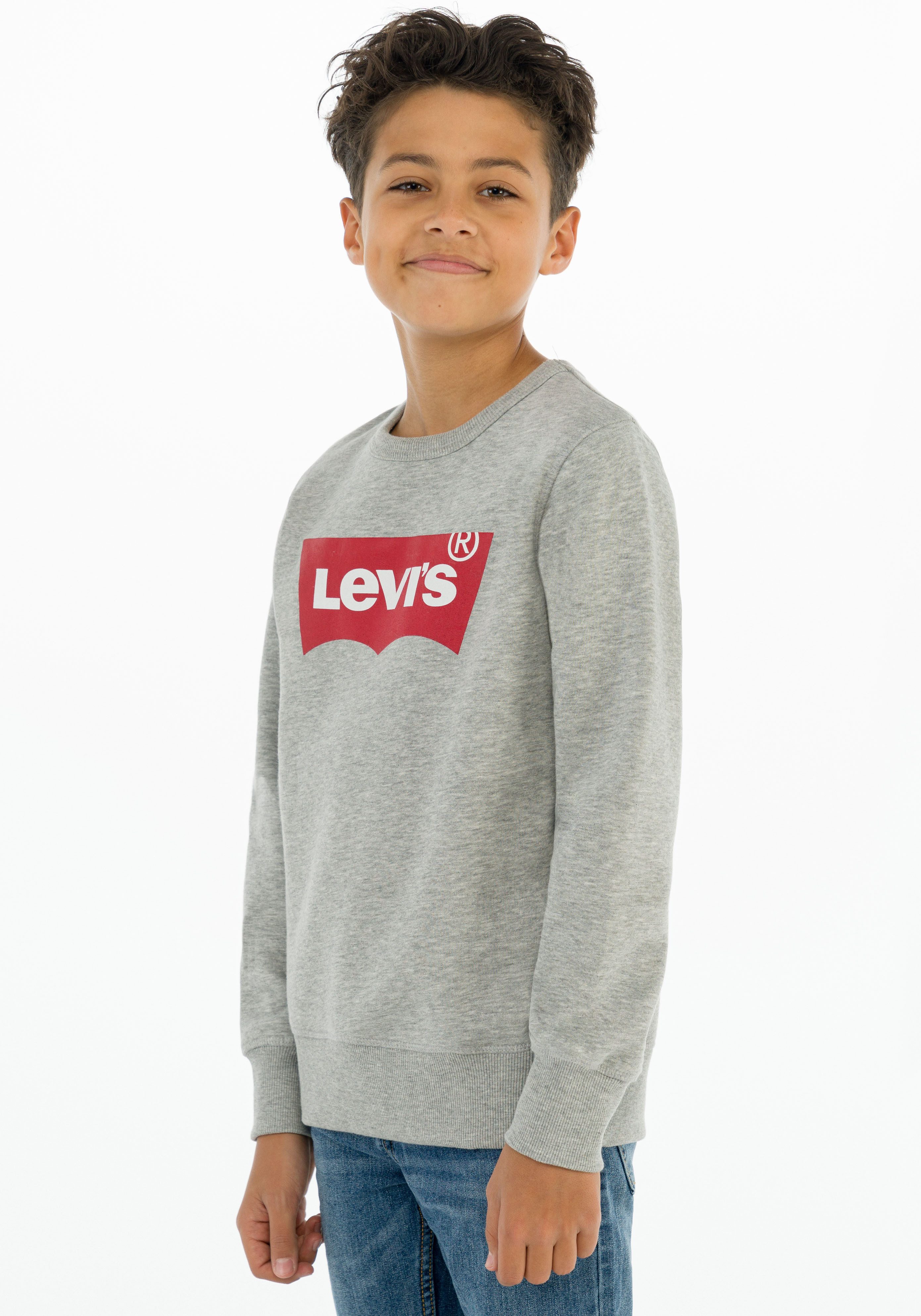 Levi's® Kids Sweatshirt LVB LVB FRENCH TERRY BATWING mit großem Logo