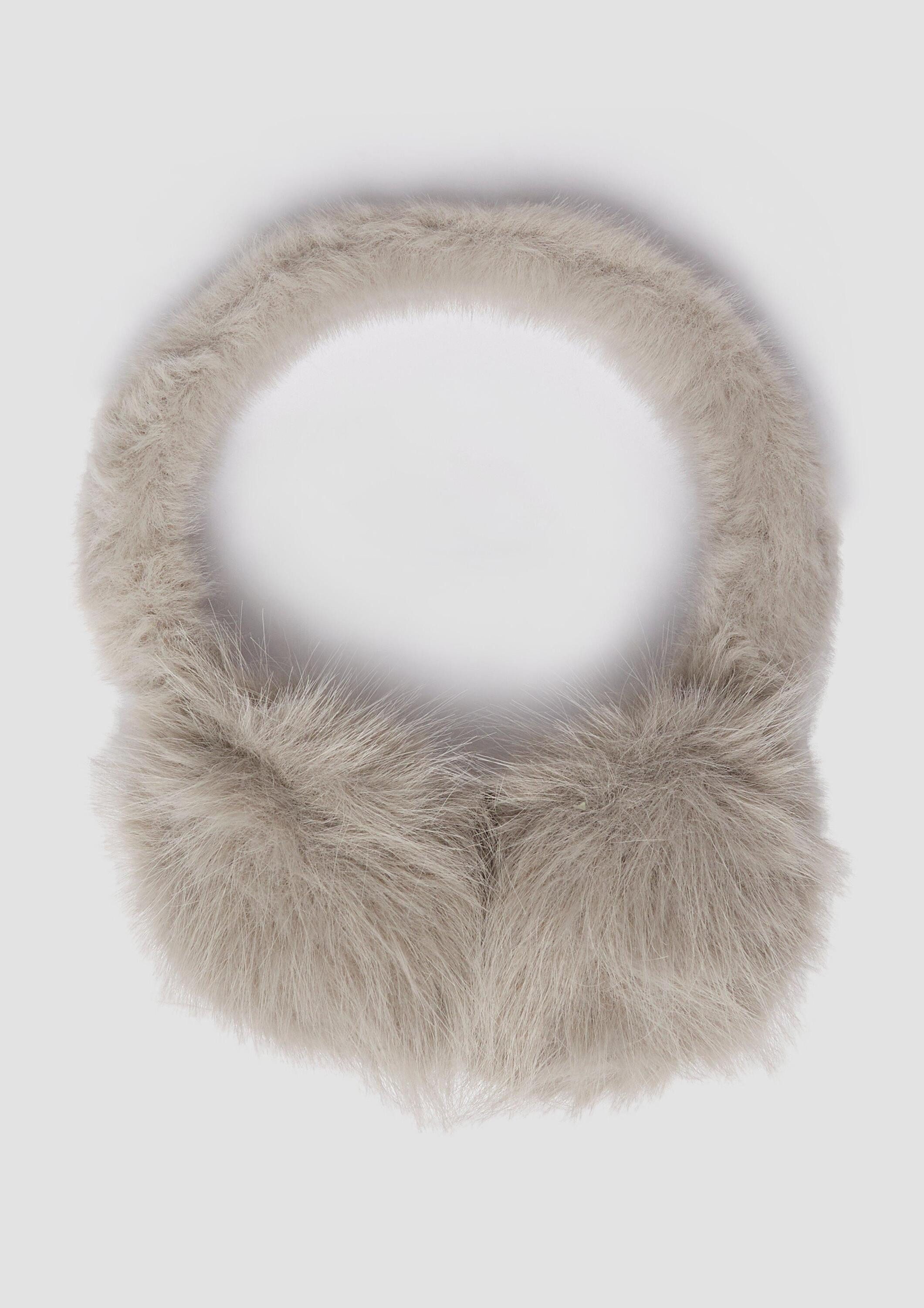 s.Oliver Stirnband Stirnband Kuschelige Теплые наушники aus Plüsch