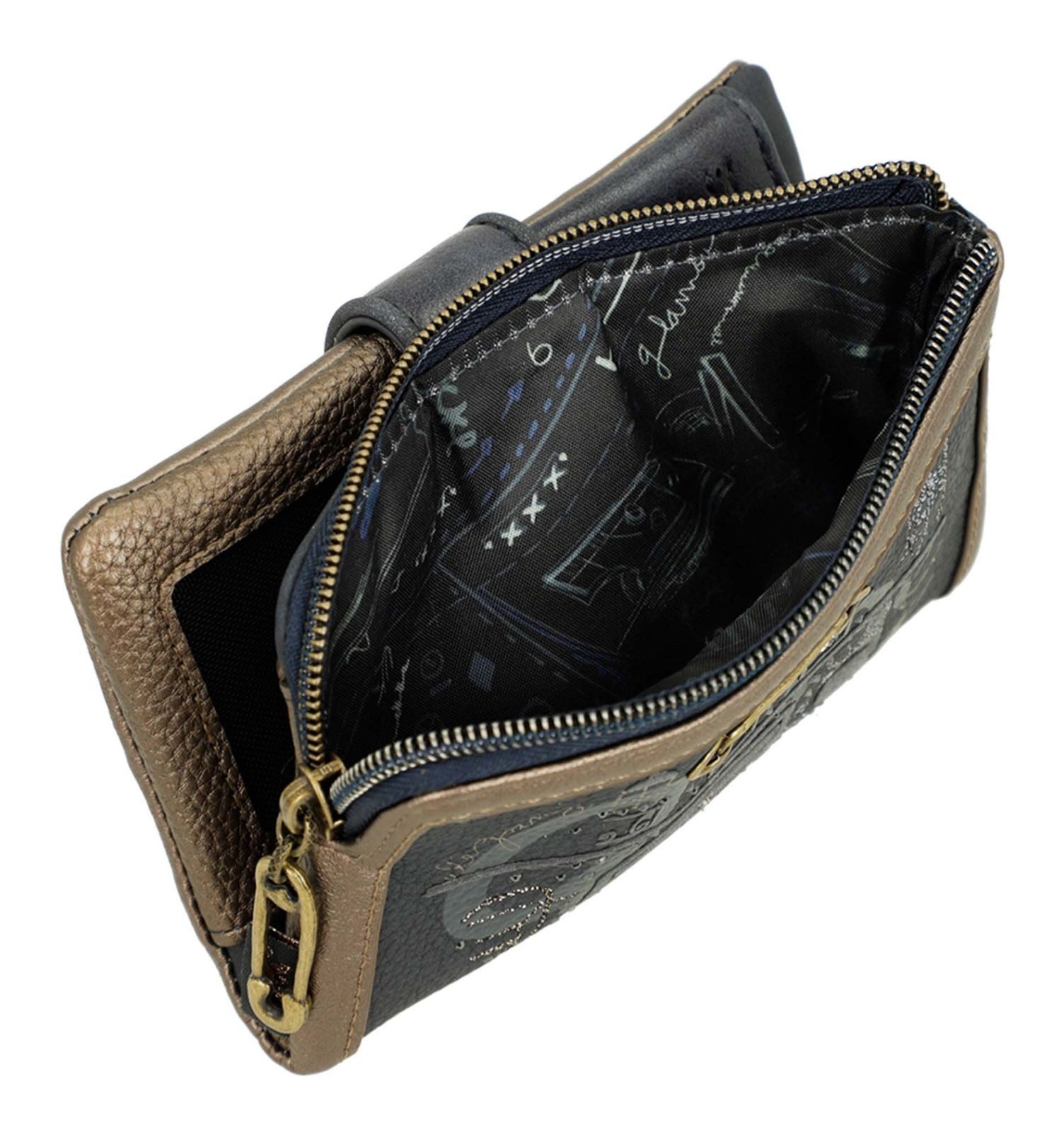 Anekke Geldbörse Flexible RFID Wallet, mit RFID-Blocker Schutz