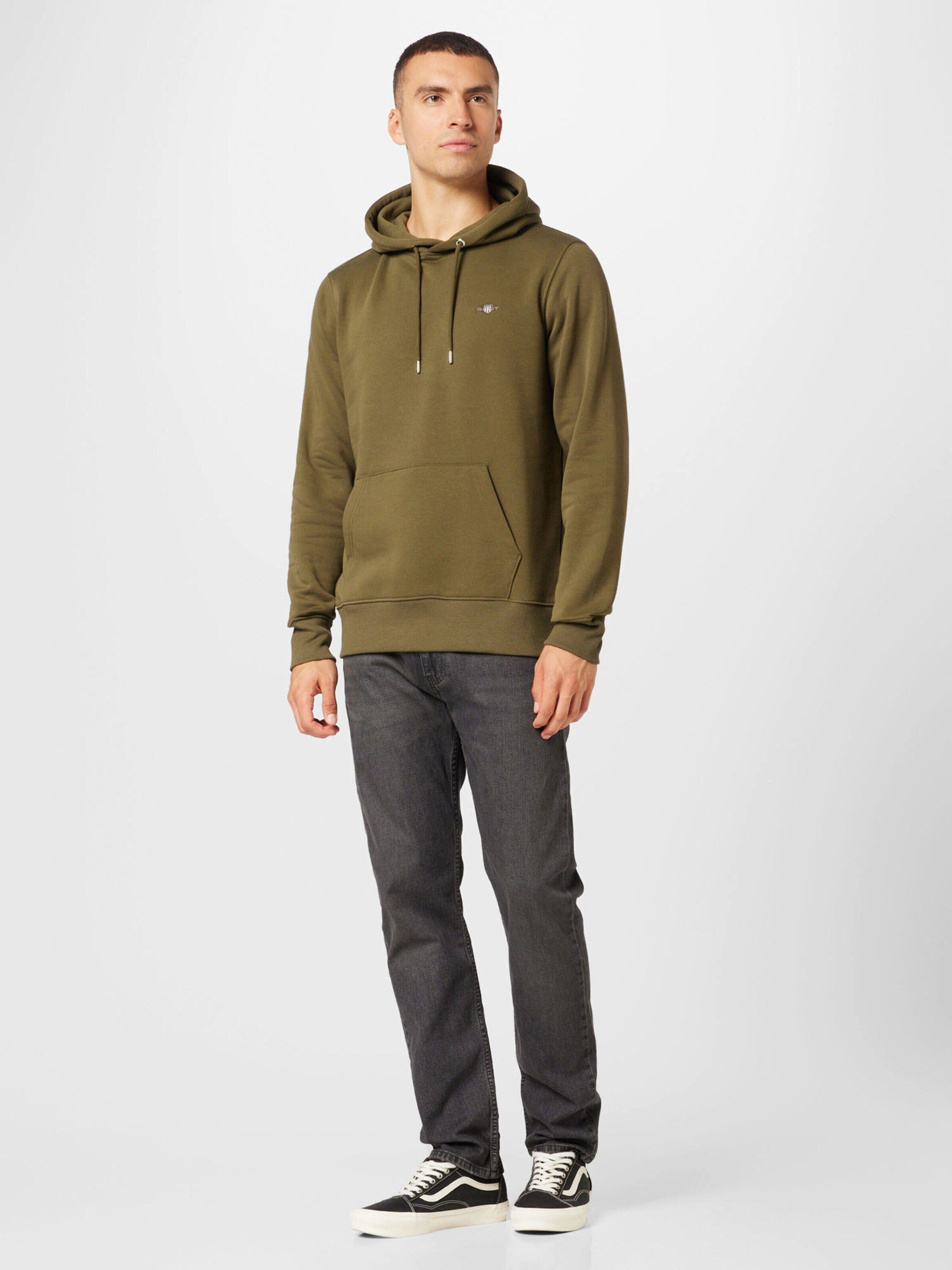 Grün (1-tlg) Sweatshirt Gant