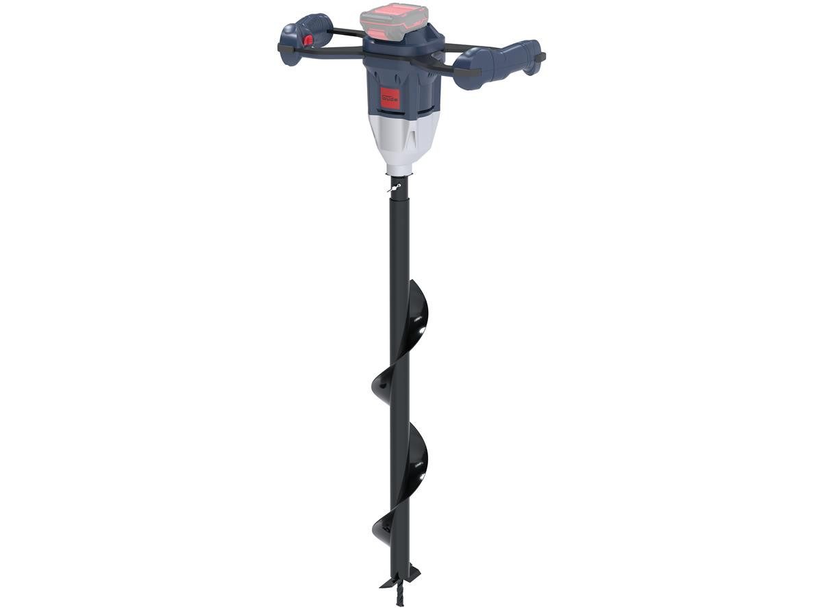 Güde Erdbohrer EB 18-0, 0.6 kW, max. 110 U/min, (Set), ohne Akku und Ladegerät, Vorwärts-/Rückwärtslauf