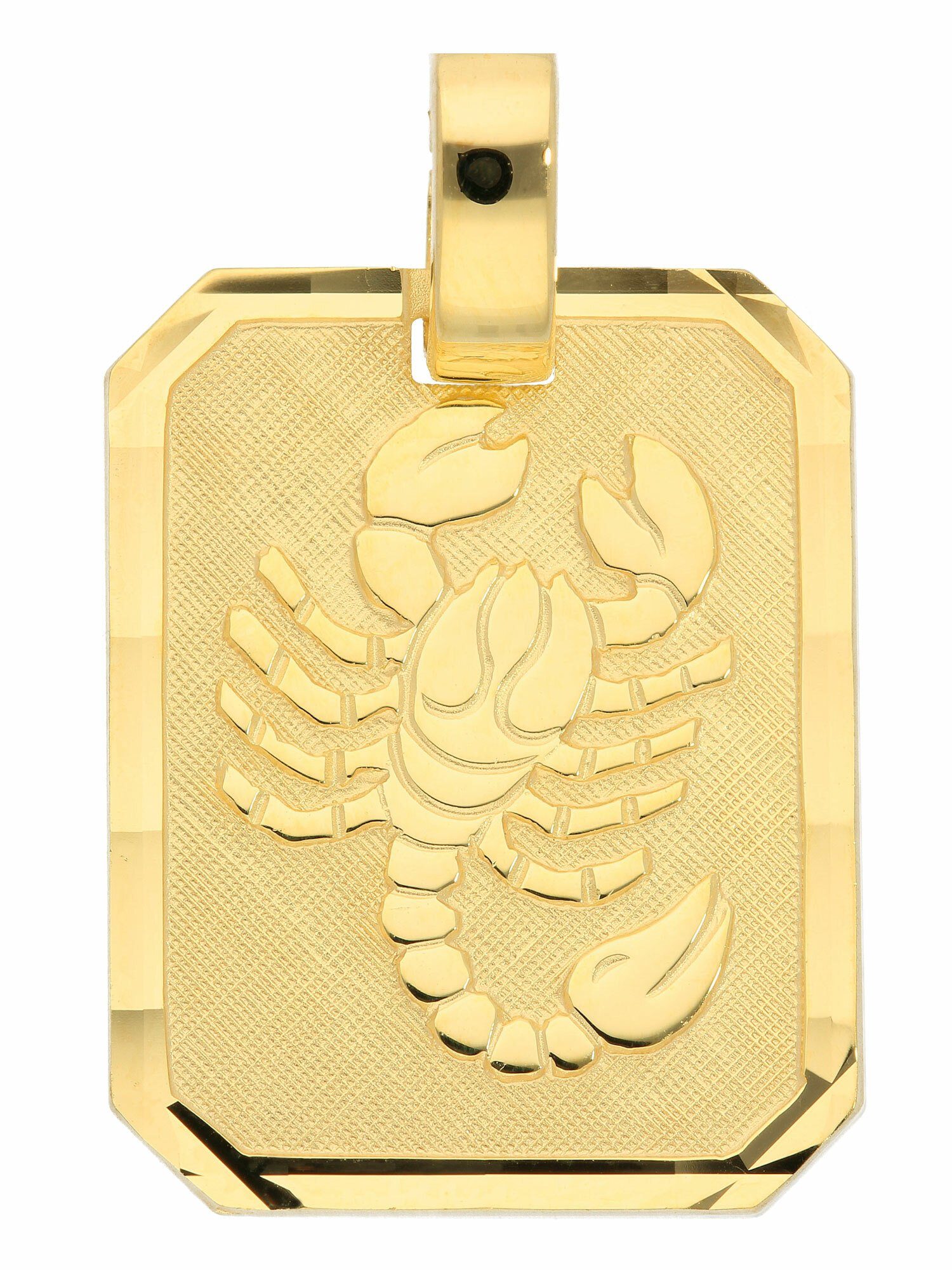 Adelia´s Kettenanhänger 333 Gold Sternzeichen Damen gefertigt Mit Gelbgold ( Anhänger & Karat 8 333 Herren, Liebe aus: Skorpion, für ) Goldschmuck