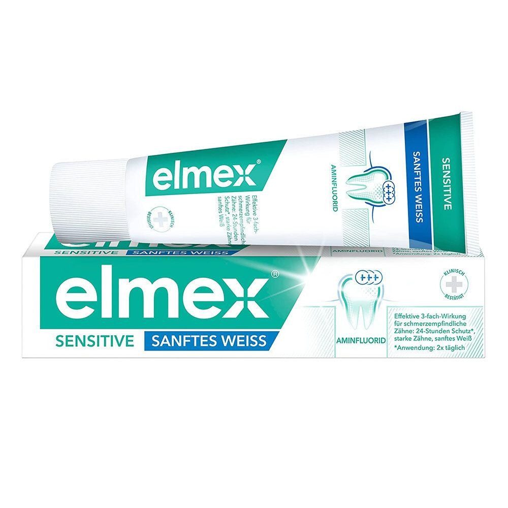 elmex Zahnpasta elmex SENSITIVE Sanftes Weiss