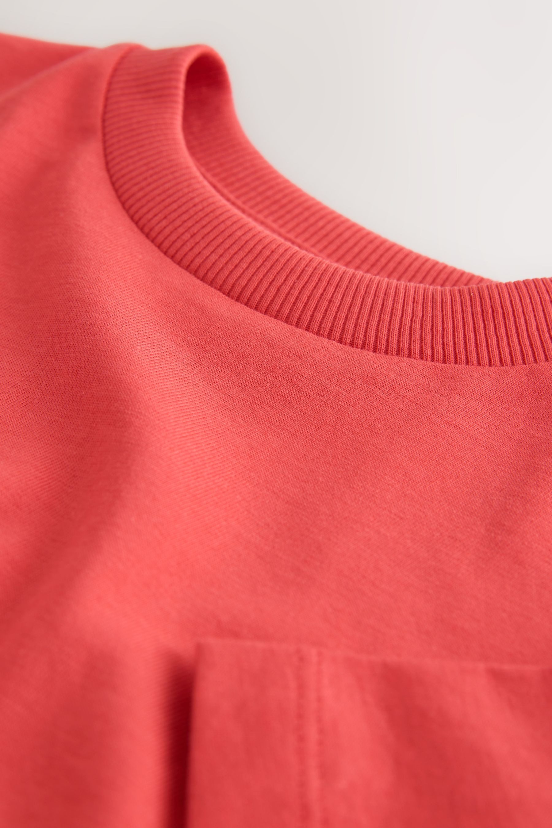 Next T-Shirt Unifarbenes T-Shirt (1-tlg) – Bild 4 von 5