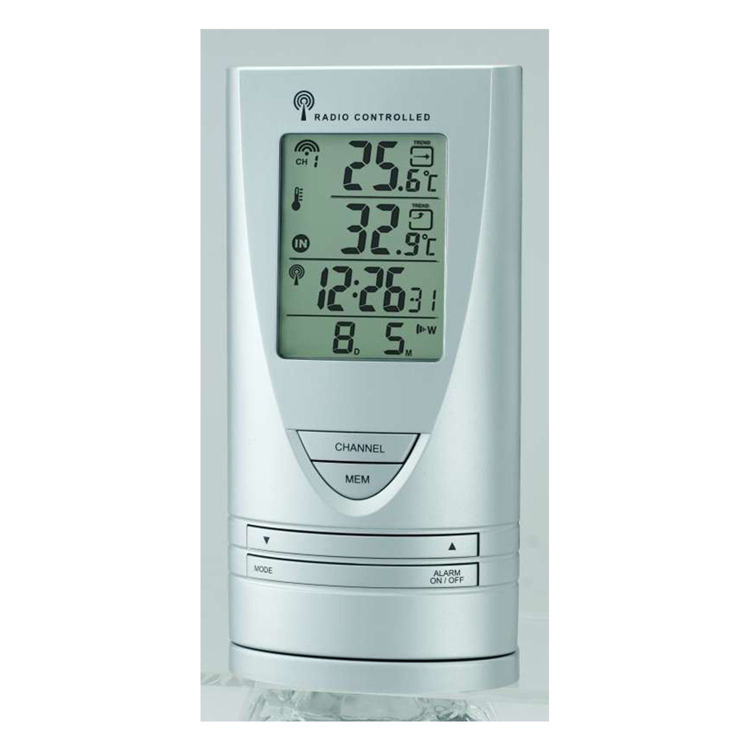 Thermometer Wetterstation Wetteranzeige Digital Cresta WX171 Cresta Funkwetterstation Barometer