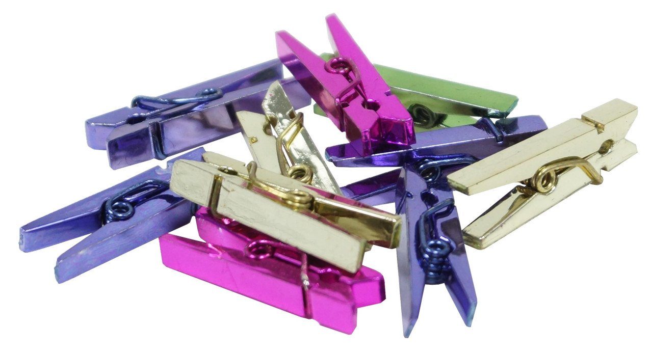 Connex Bastelnaturmaterial Party-Clips 32 mm