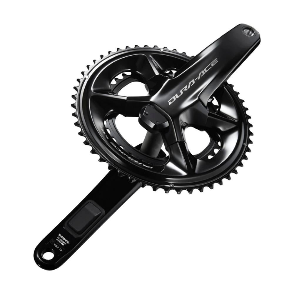 Shimano Fahrradkurbel Shimano Dura-Ace FC-R9200-P Powermeter Kurbelgarnitur 2x12-fach 175 Mi