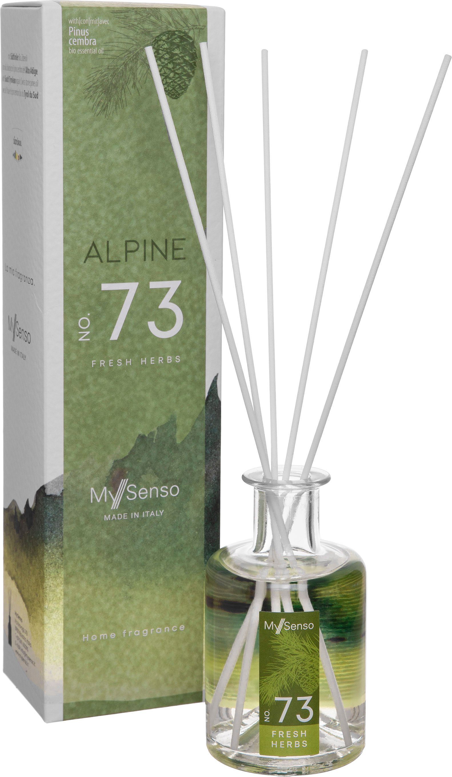 fresh herbs 200ml diffusor MySenso n°73 Duftlampe alpine